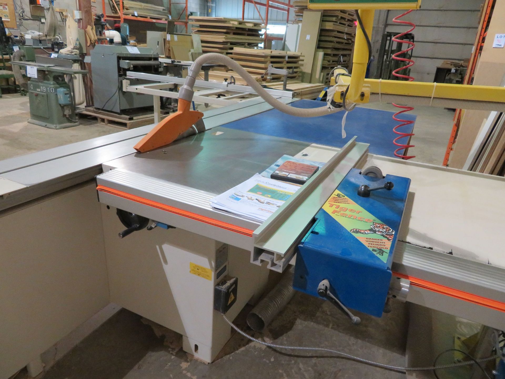 MINI MAX sliding table saw, Mod: SC-4WS with TIGER fence guide (made in Italy) - Image 10 of 11
