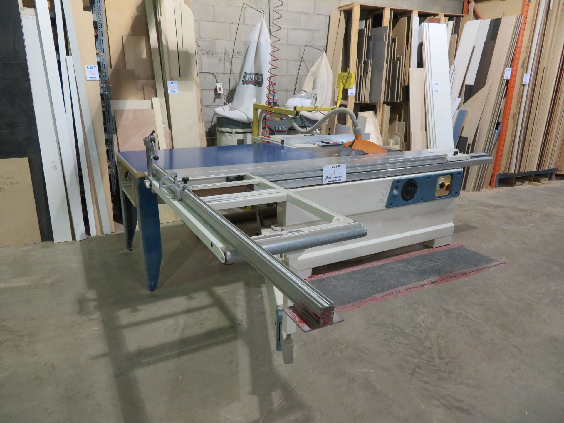 MINI MAX sliding table saw, Mod: SC-4WS with TIGER fence guide (made in Italy) - Image 2 of 11