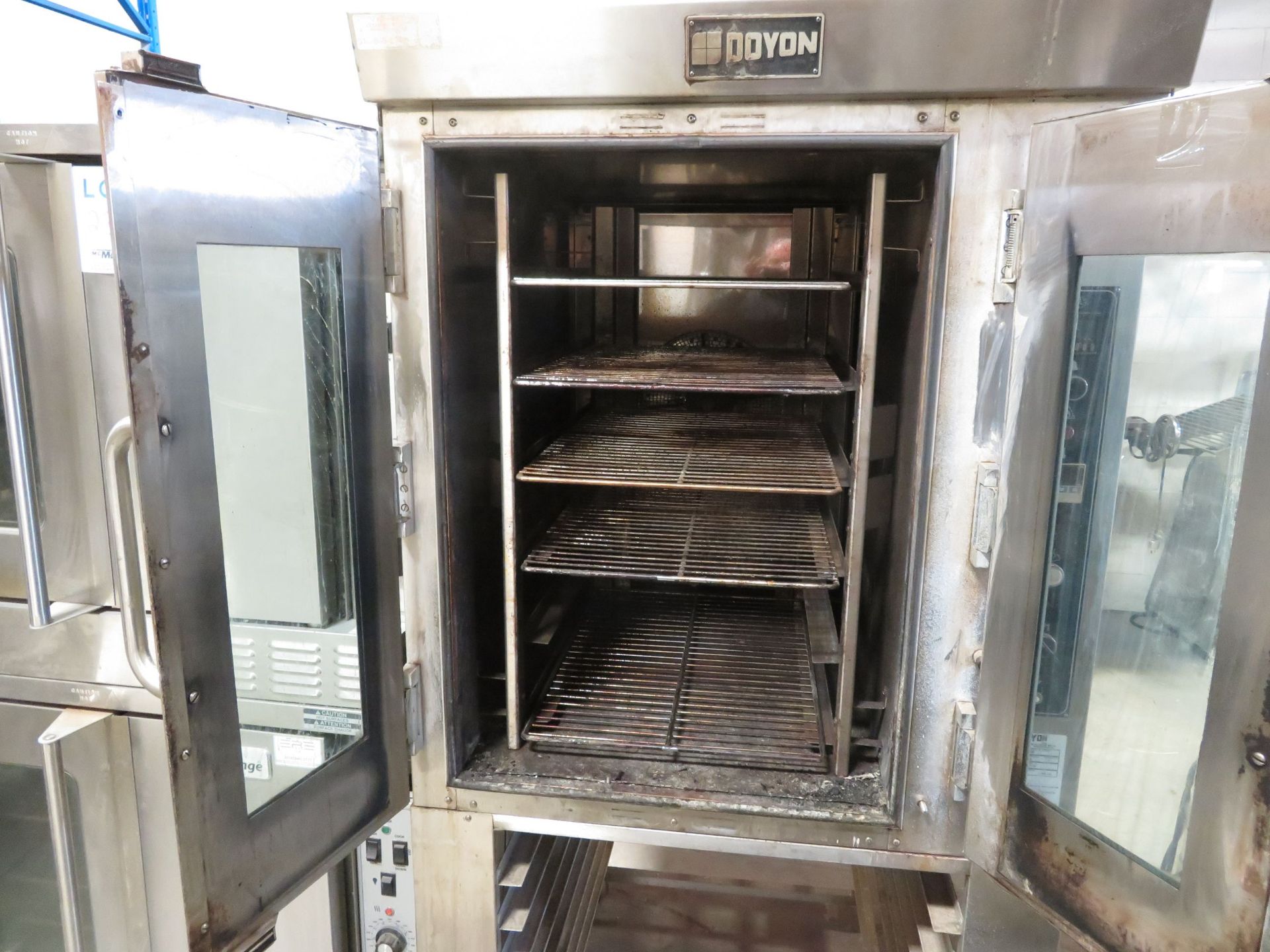 DOYON convection oven #JA8, 120/208 volt, 3 phase, approx. 37"w x 56"d x 74"h - Image 5 of 6