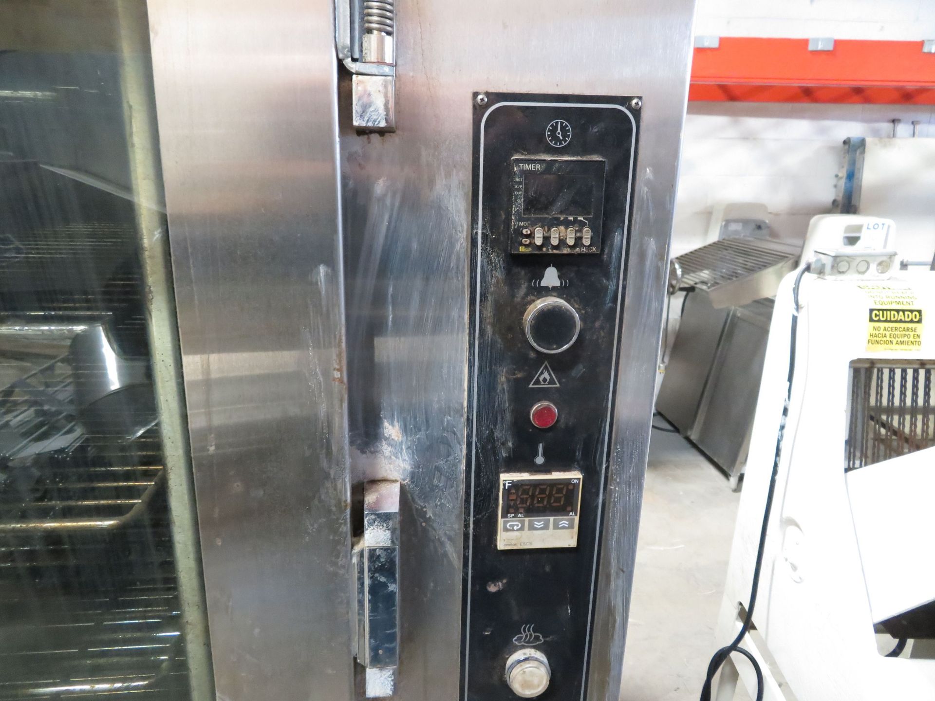 DOYON convection oven #JA8, 120/208 volt, 3 phase, approx. 37"w x 56"d x 74"h - Image 3 of 6