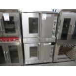 US RANGE double convection oven #SUME100, 208 volt, 3 phase, approx. 38"w x 48"d x 69"h