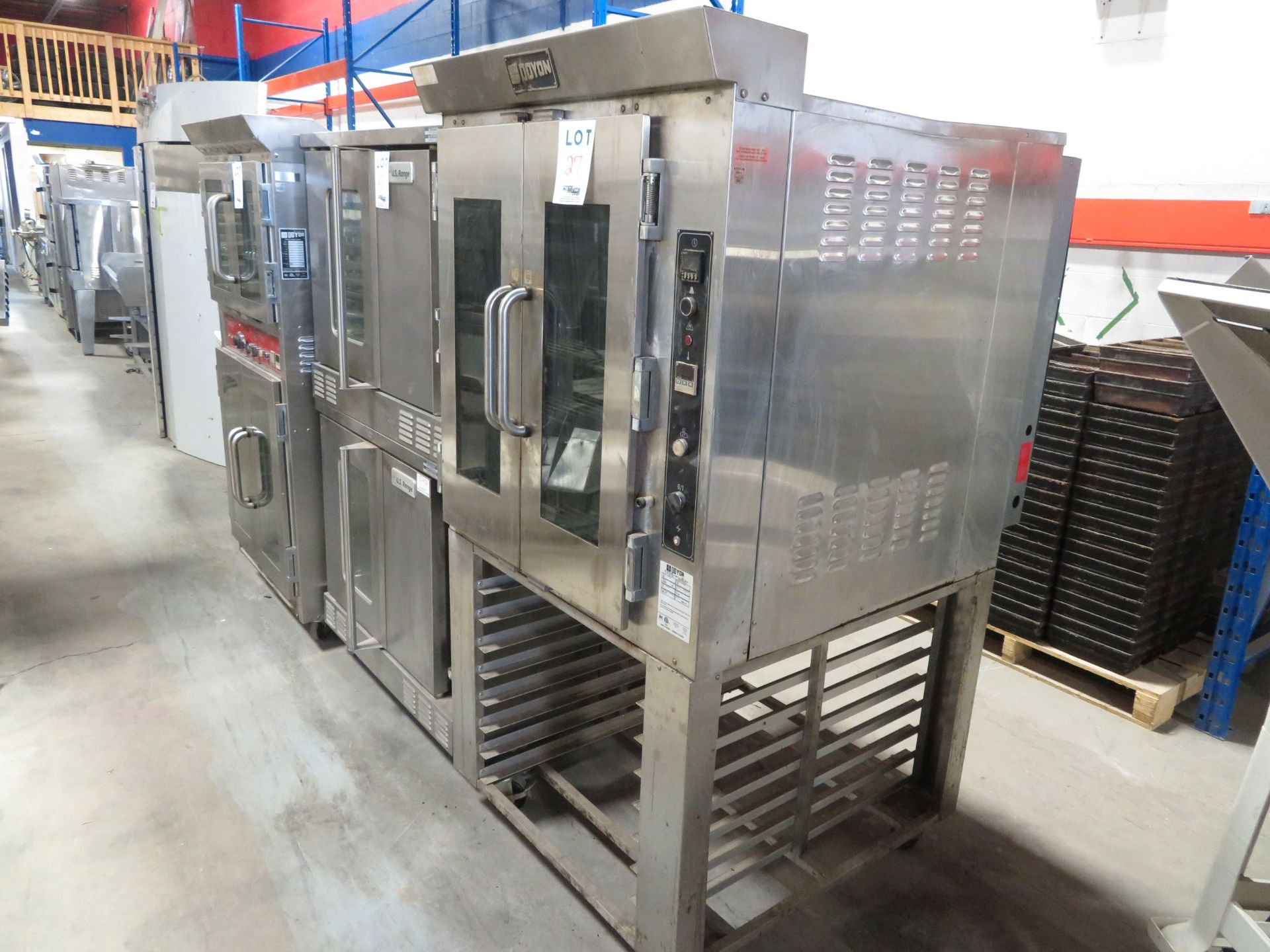 DOYON convection oven #JA8, 120/208 volt, 3 phase, approx. 37"w x 56"d x 74"h - Image 6 of 6