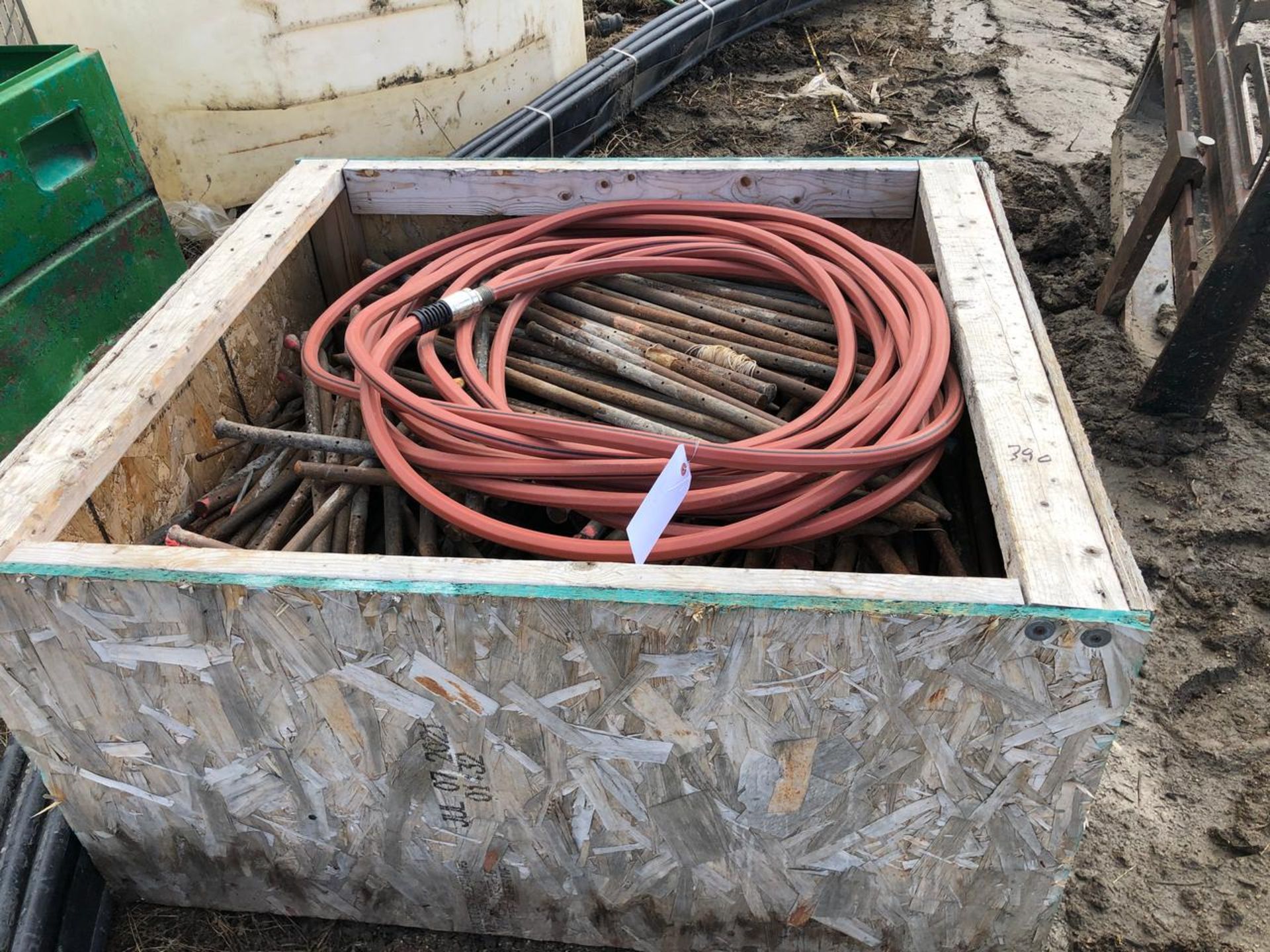 Concrete Pins and Hose