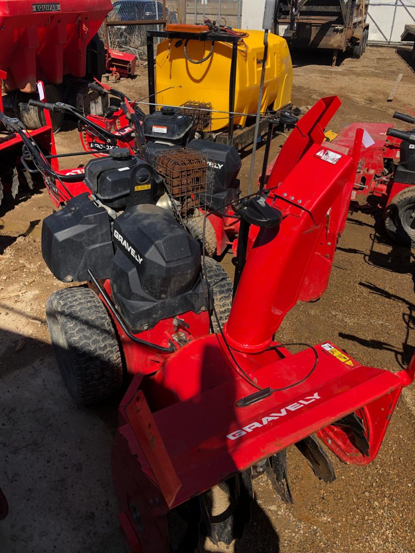 Gravely Pro QXT Stand Behind Tractor