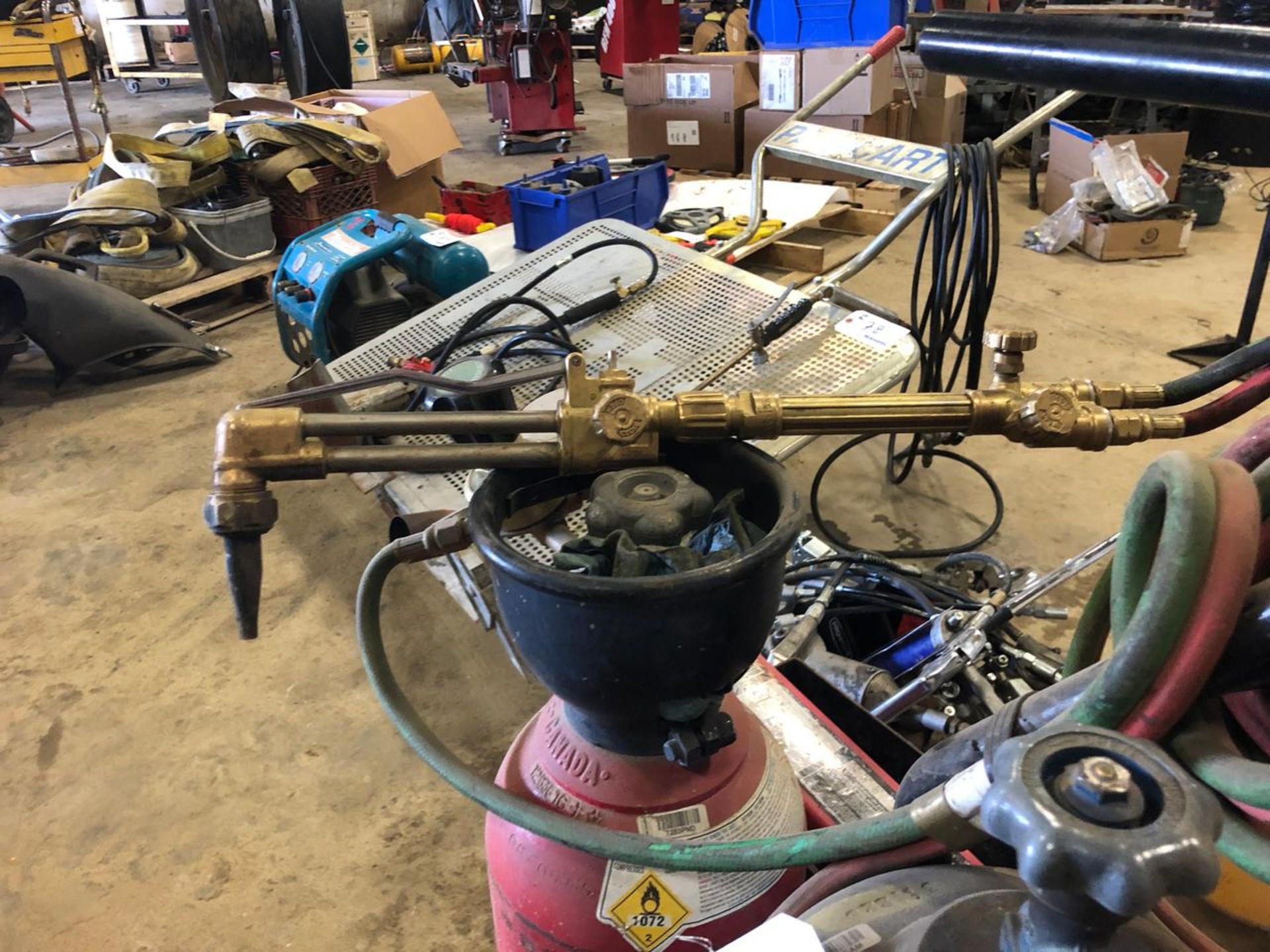 Acetylene Torch on Cart - Image 2 of 3