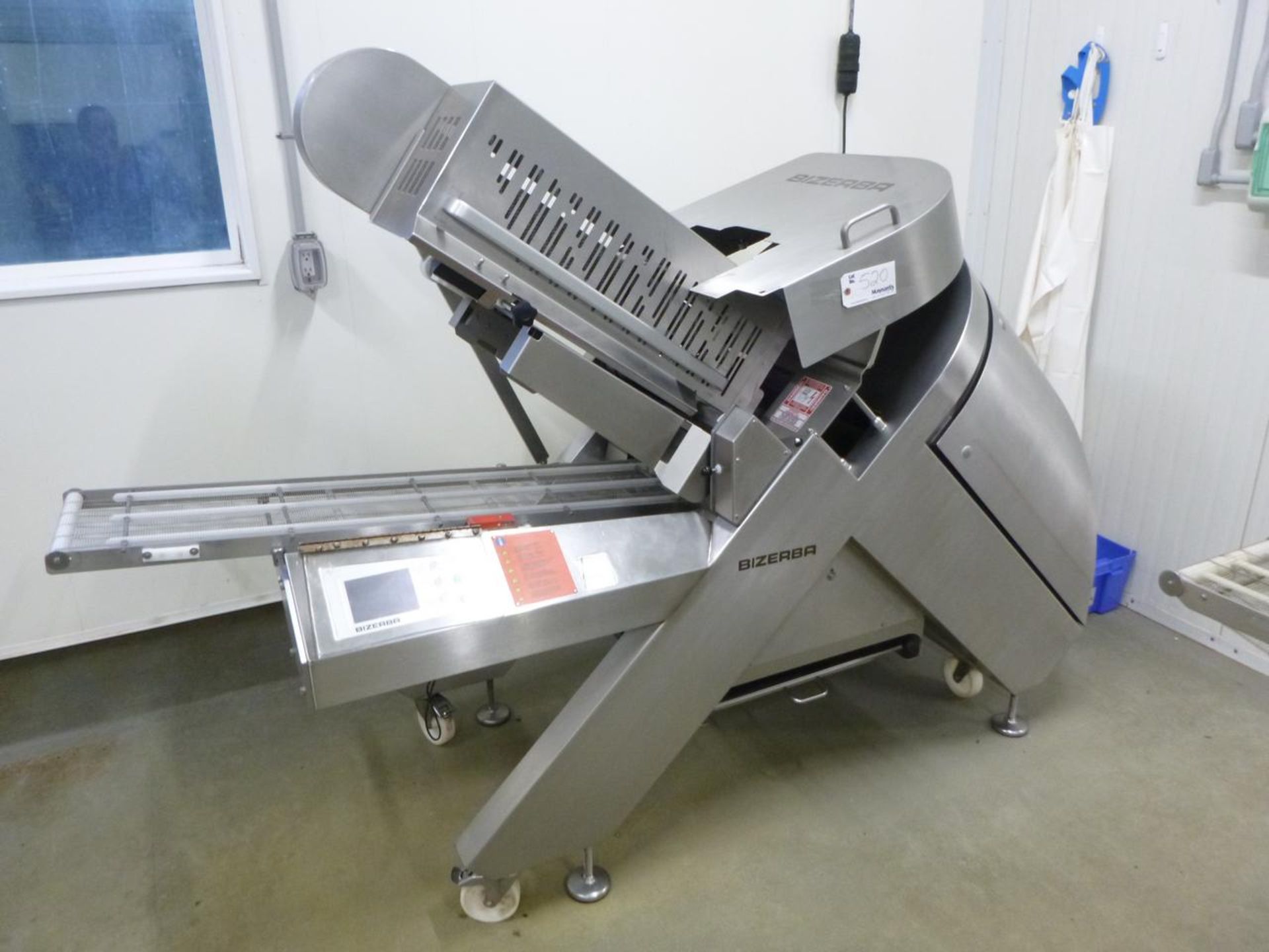 2017 Bizerba A550 Automatic industrial meat slicing system