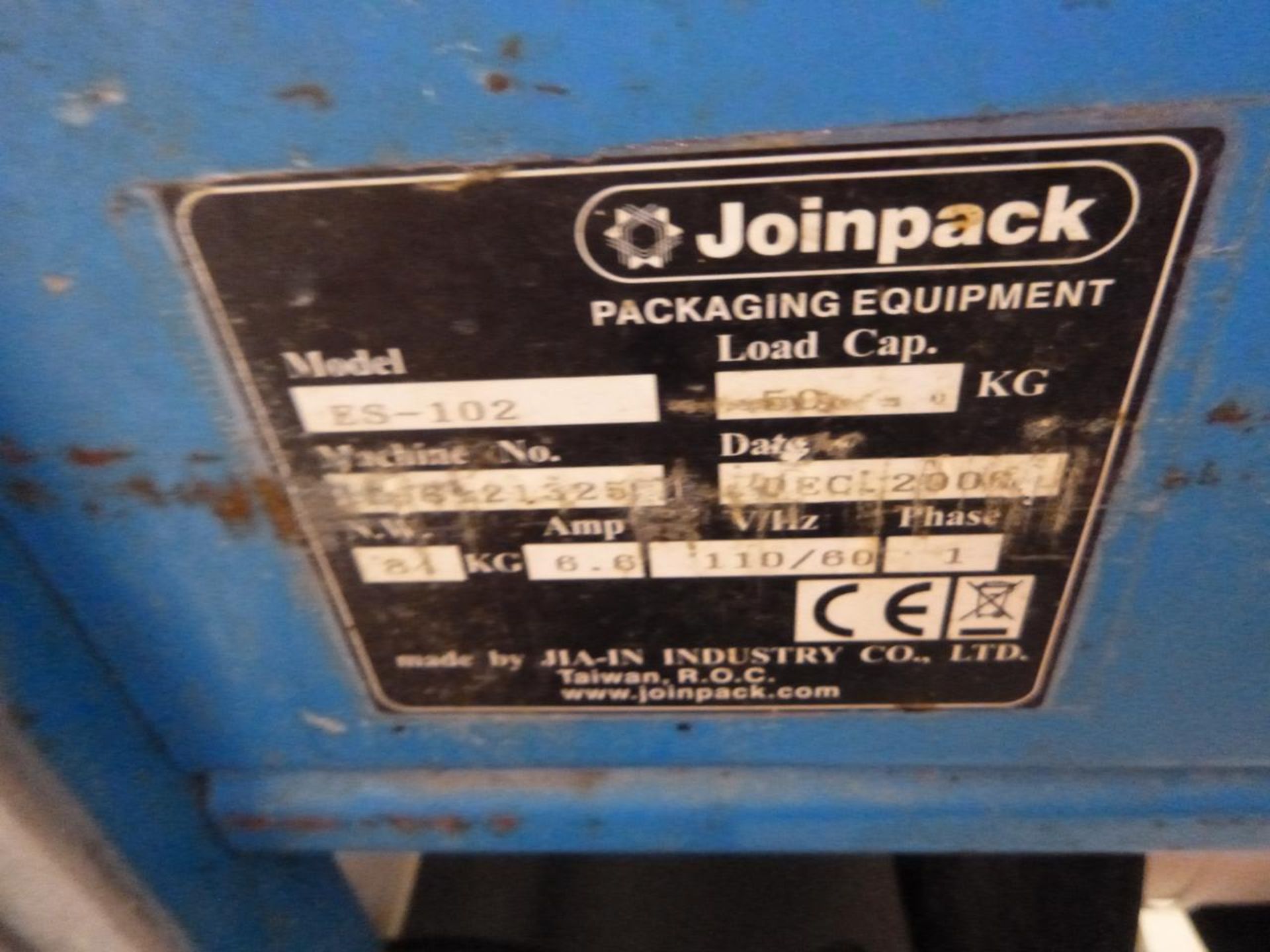 2005 Joinpack ES-102 Table strapper - Image 2 of 2