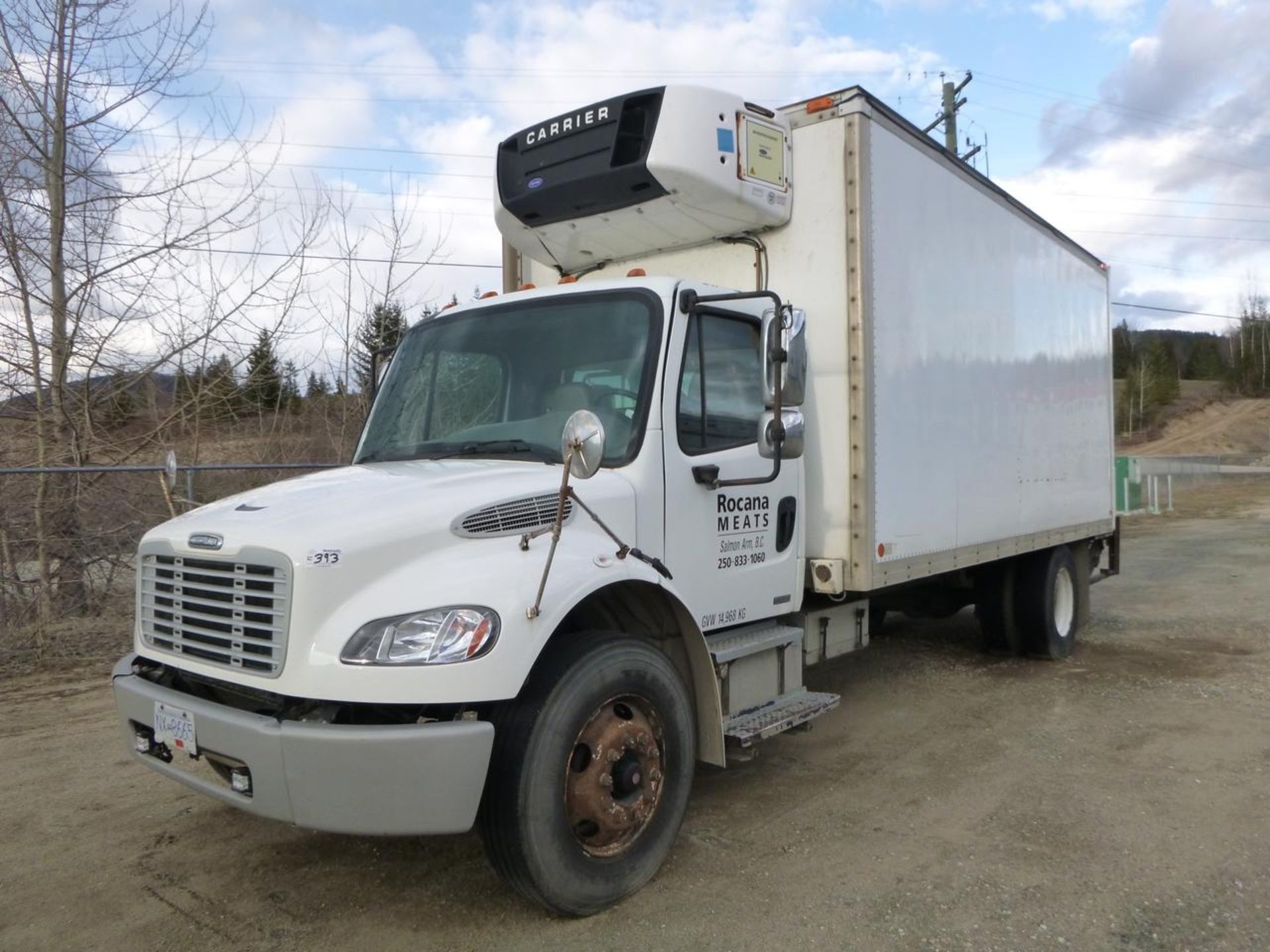 2008 Freightliner M2 Business class Reefer truck,