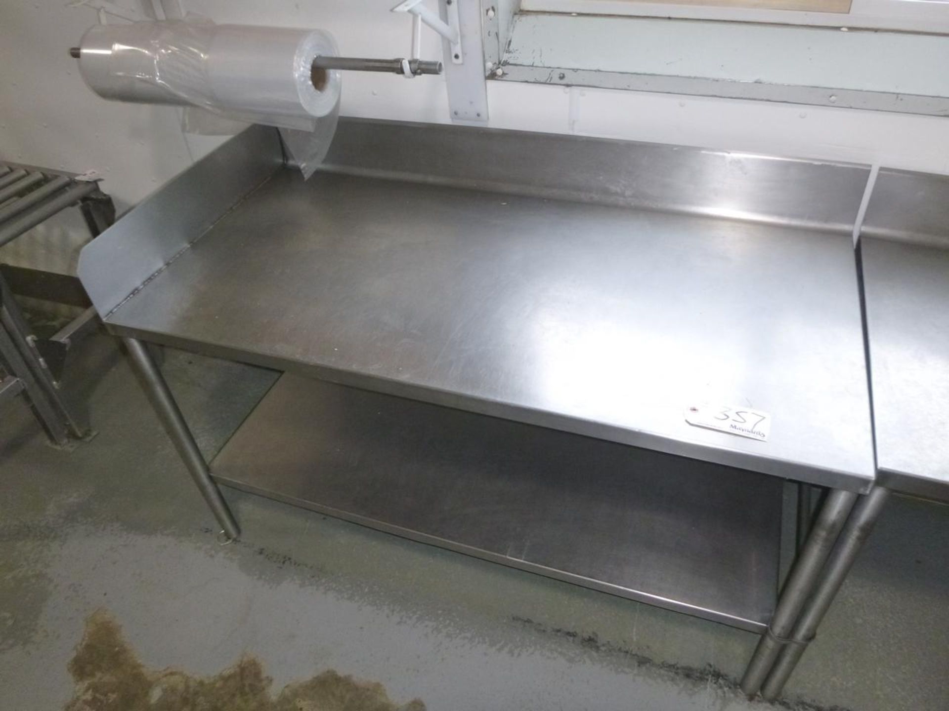 Stainless steel table