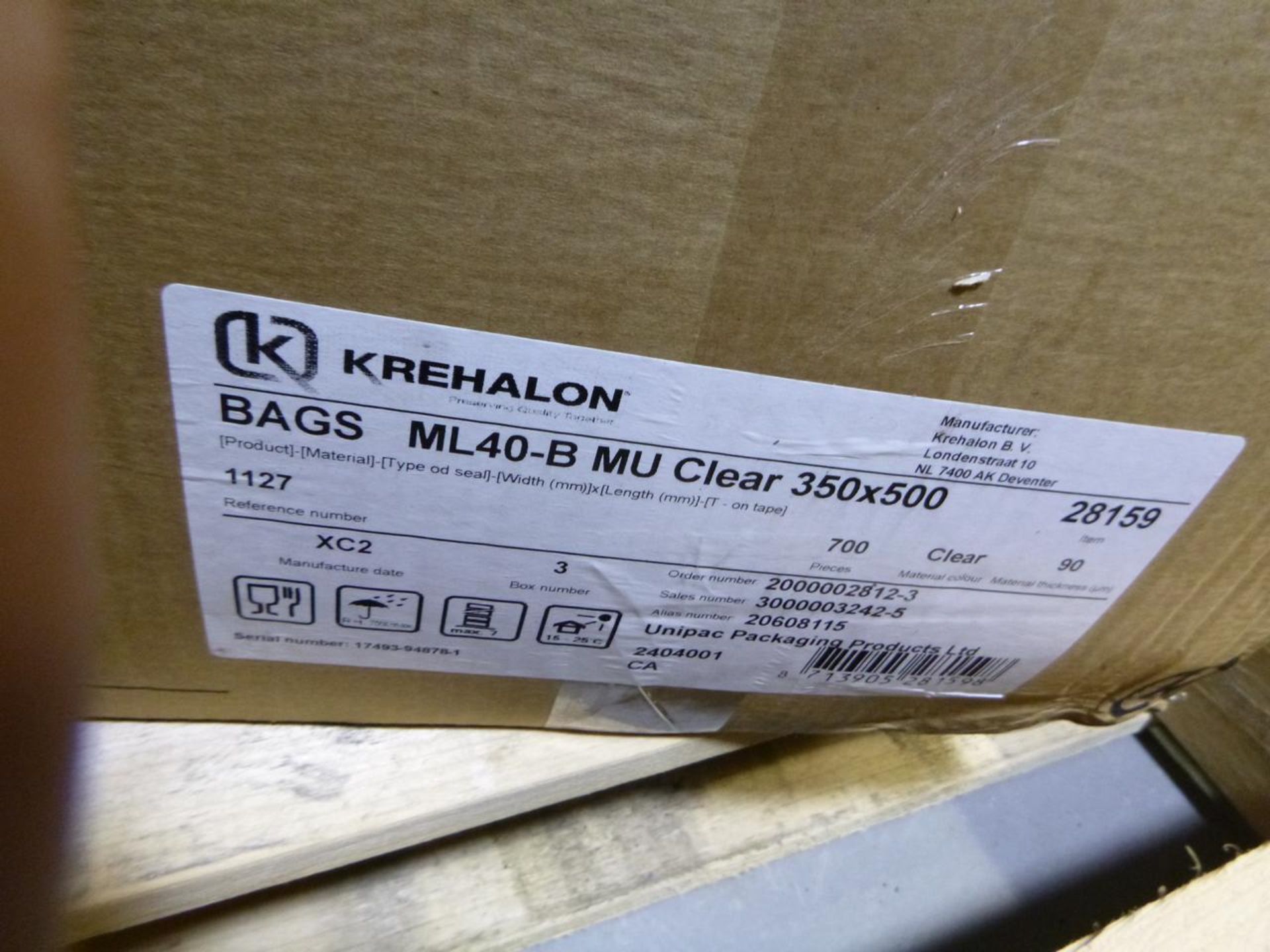 Lot of Krehalon clear bags - Image 4 of 4