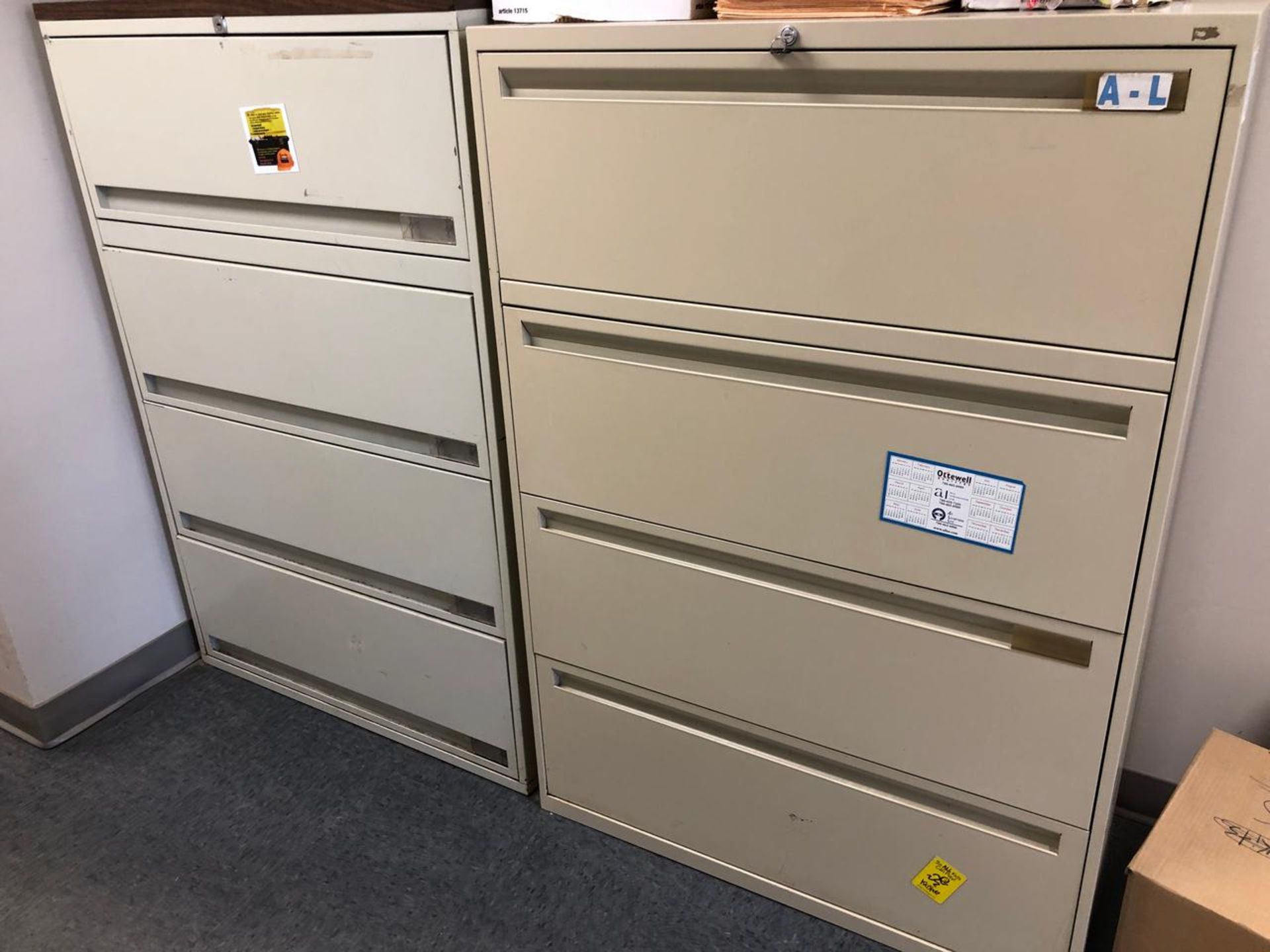 8 Assorted Metal Filing Cabinets - Image 3 of 3