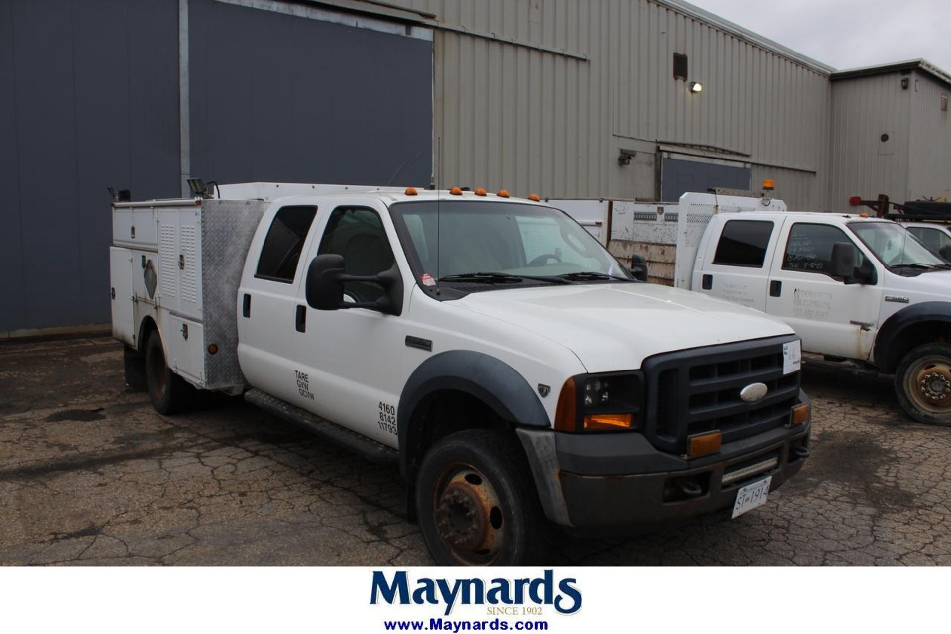 2007 Ford F-550 XL Super Duty service truck, - Image 2 of 13