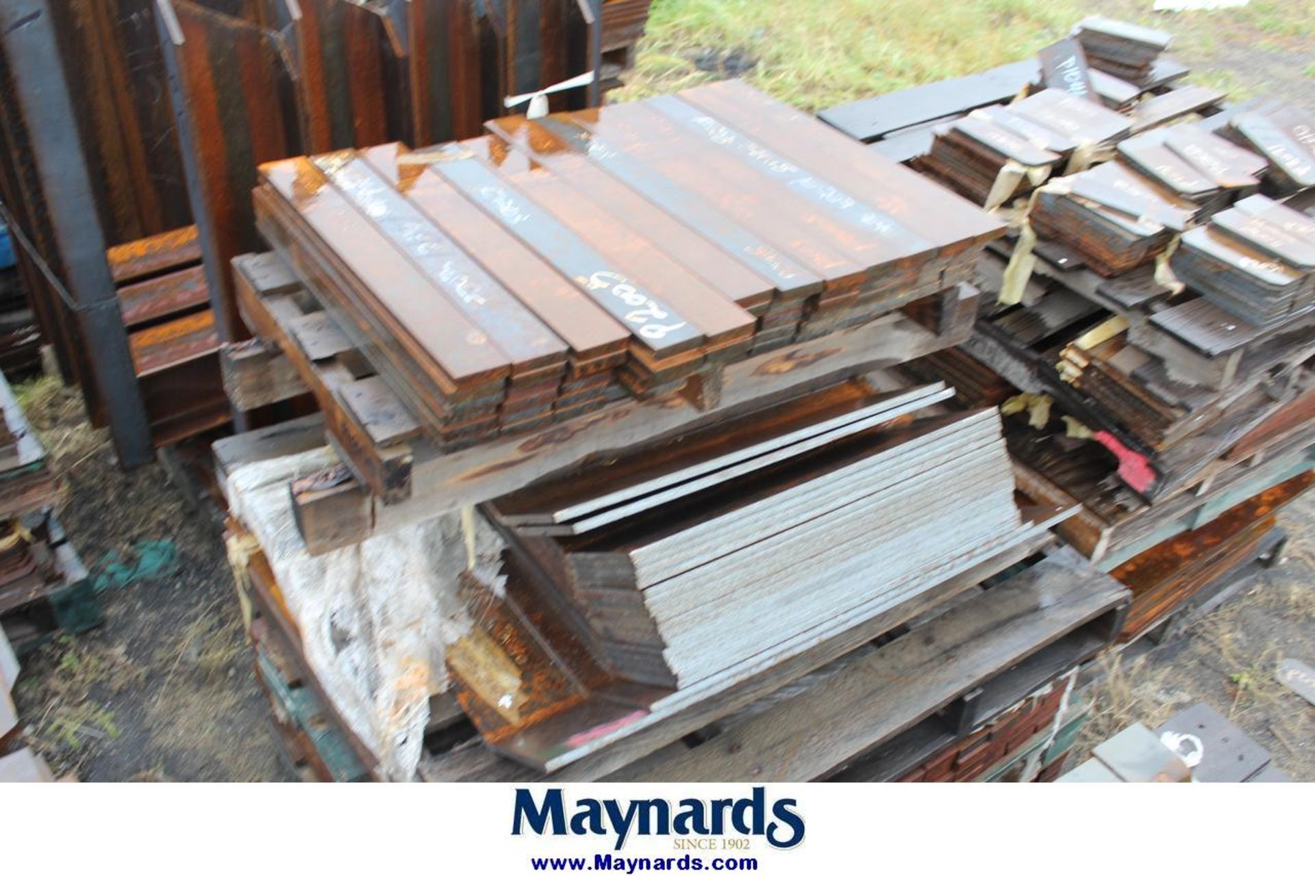 (7) pallets of mixed steel - Image 2 of 7
