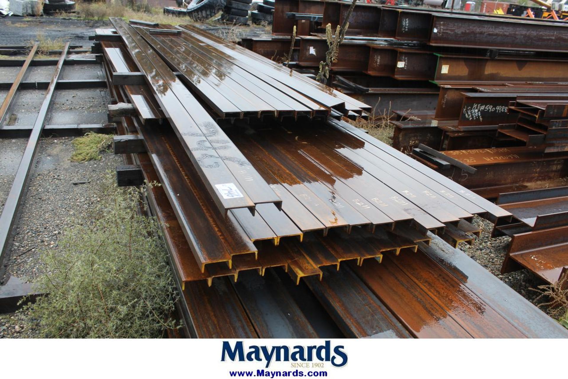 lot of marked steel - Image 3 of 3