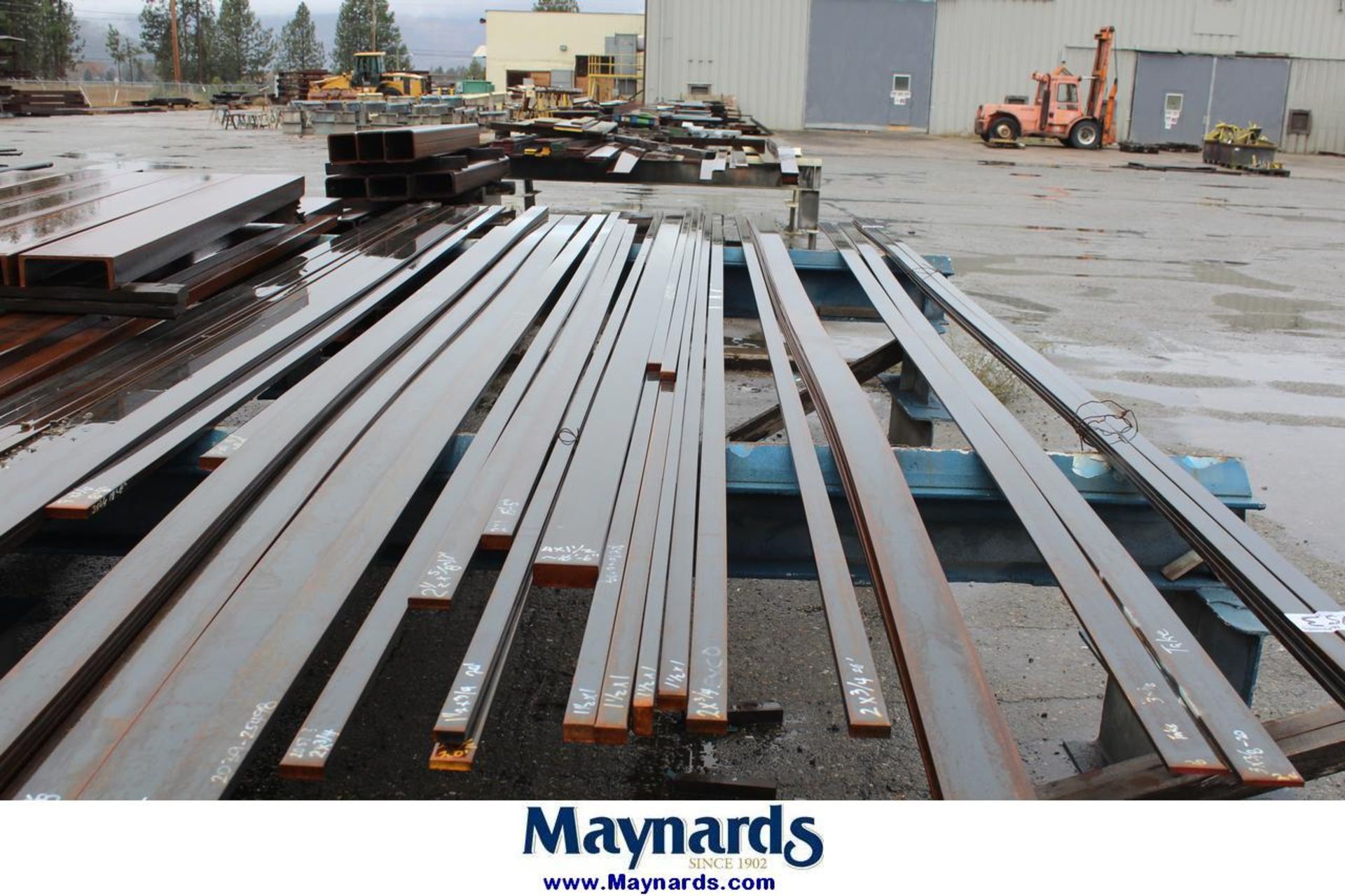 lot of flat bar, rebar and steel bar stock - Image 3 of 5