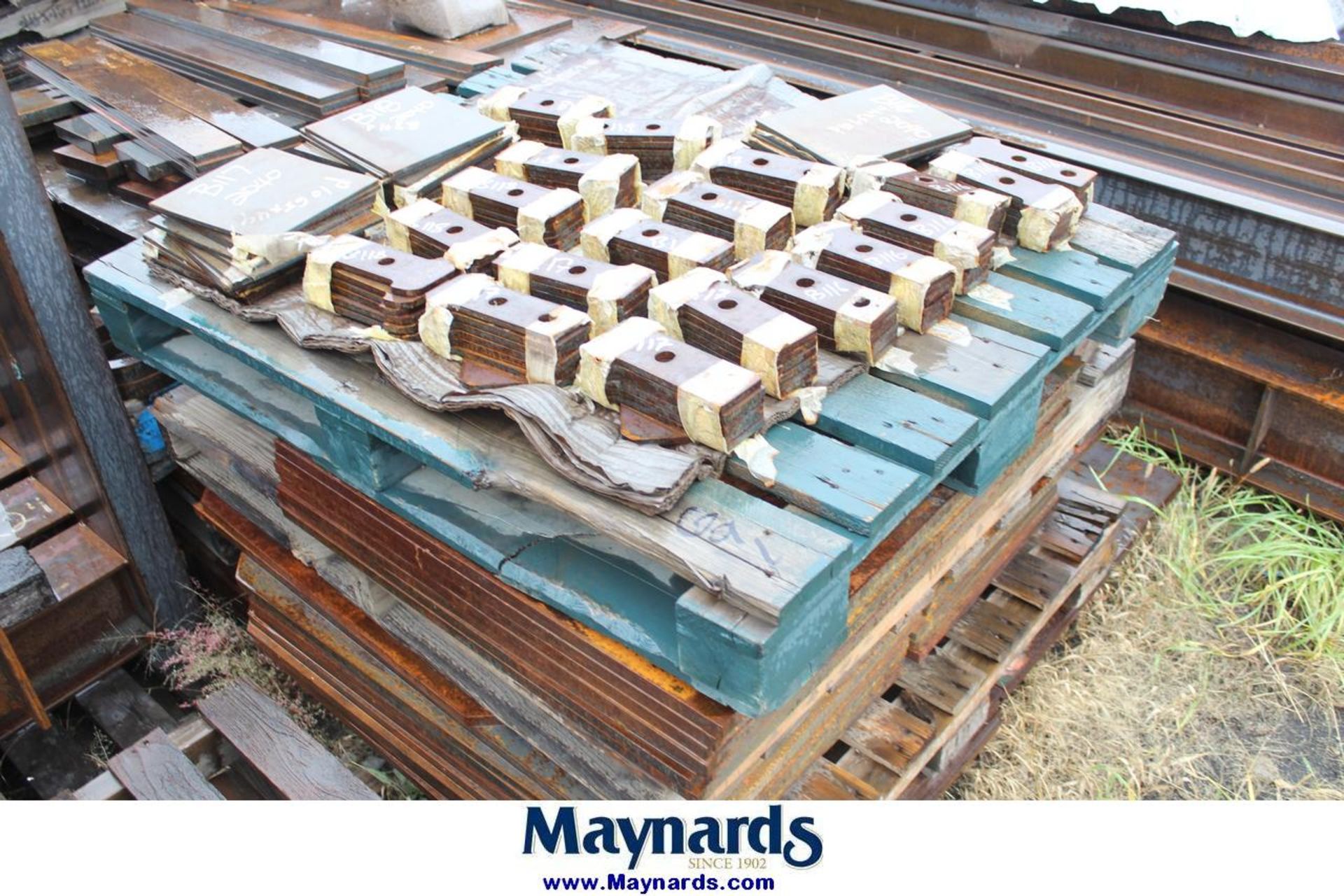(7) pallets of mixed steel - Image 7 of 7