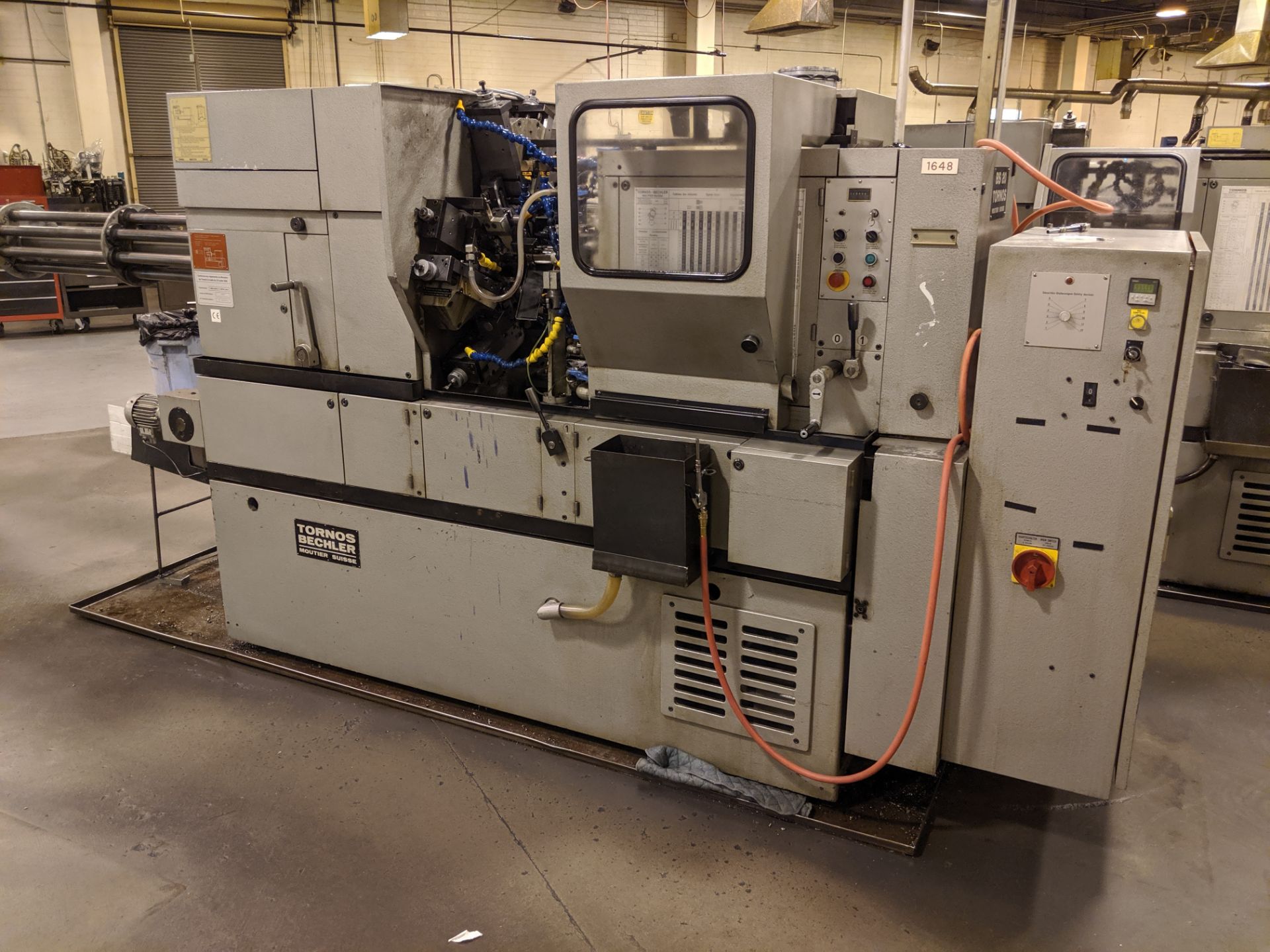 Tornos BS20 Automatic Screw Machine, 21mm Max. Dia., Spindle Speeds to 6,000-RPM *Off-Site* - Image 2 of 6