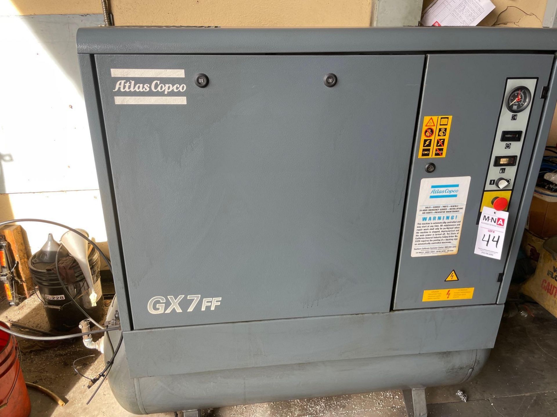 Atlas Copco GX7FF Rotary Screw Air Compressor - Image 2 of 5