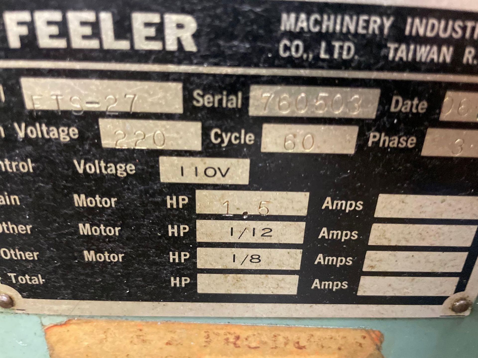 Feeler 5C Collet Lathe - Image 6 of 6