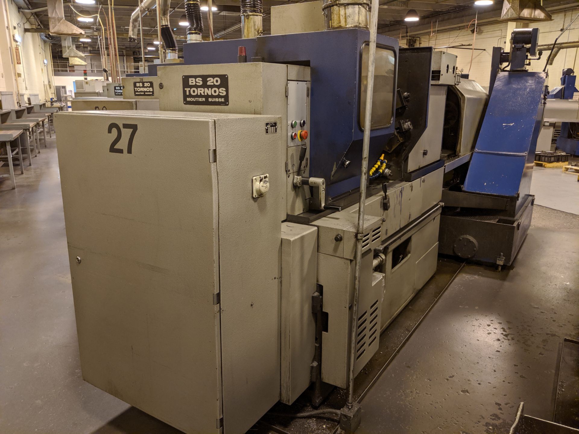 Tornos BS20 Automatic Screw Machine, 21mm Max. Dia., Spindle Speeds to 6,000-RPM, S/N RD-926 - Image 3 of 6