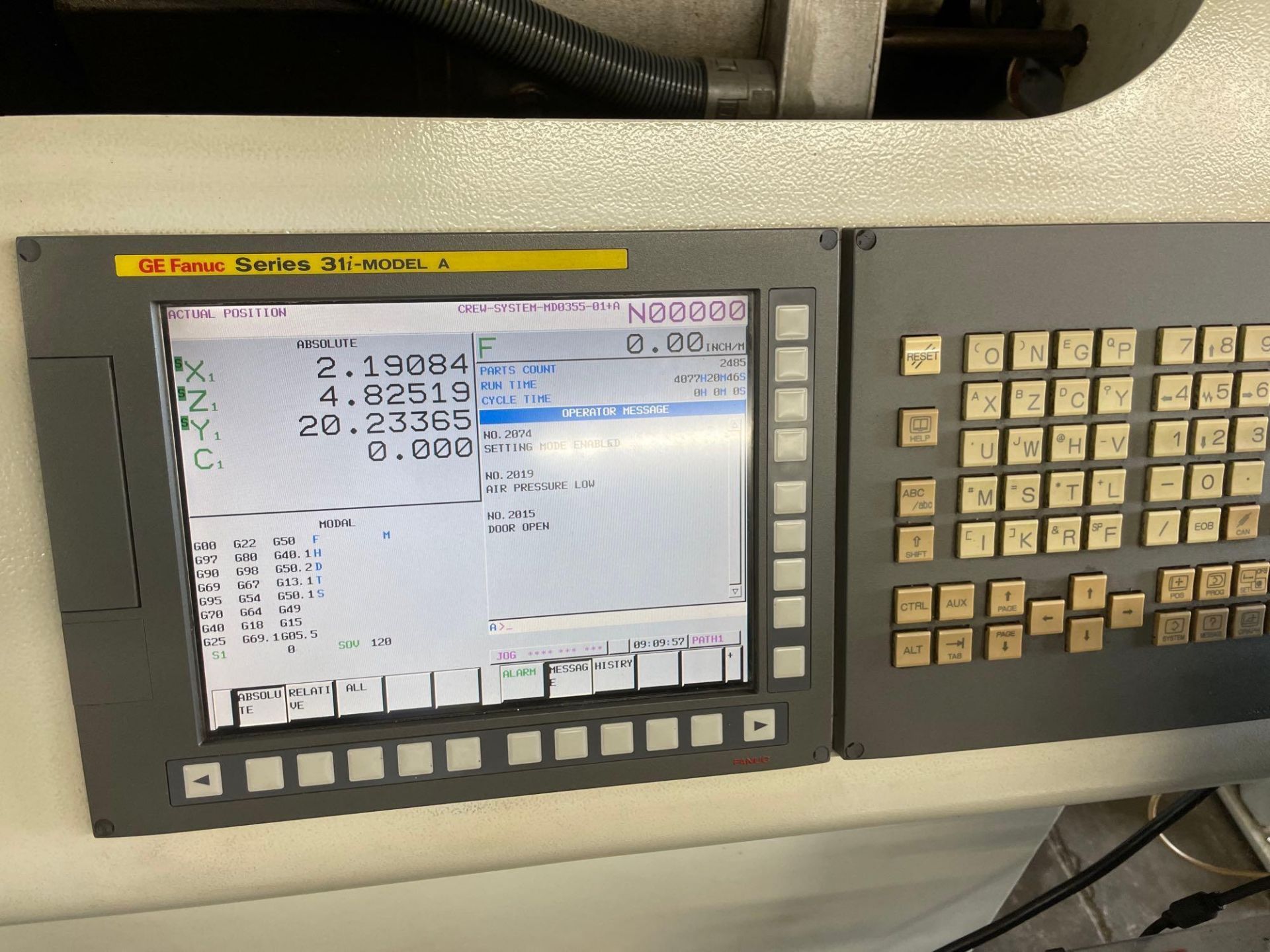 Tornos DECO SIGMA 20 CNC Swiss Style Screw Machine, GE Fanuc 31i Ctrl., Live Tooling, New 2006 - Bild 6 aus 11