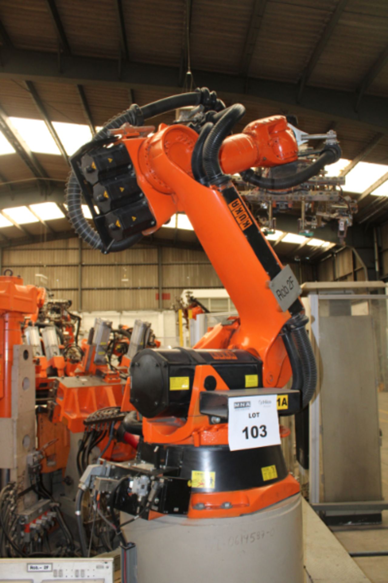 Kuka KR210L150 Robot, Maximum Reach: 3,100 mm, Rated Payload: 150 Kg, Robot Controller, New 2003 - Image 2 of 3