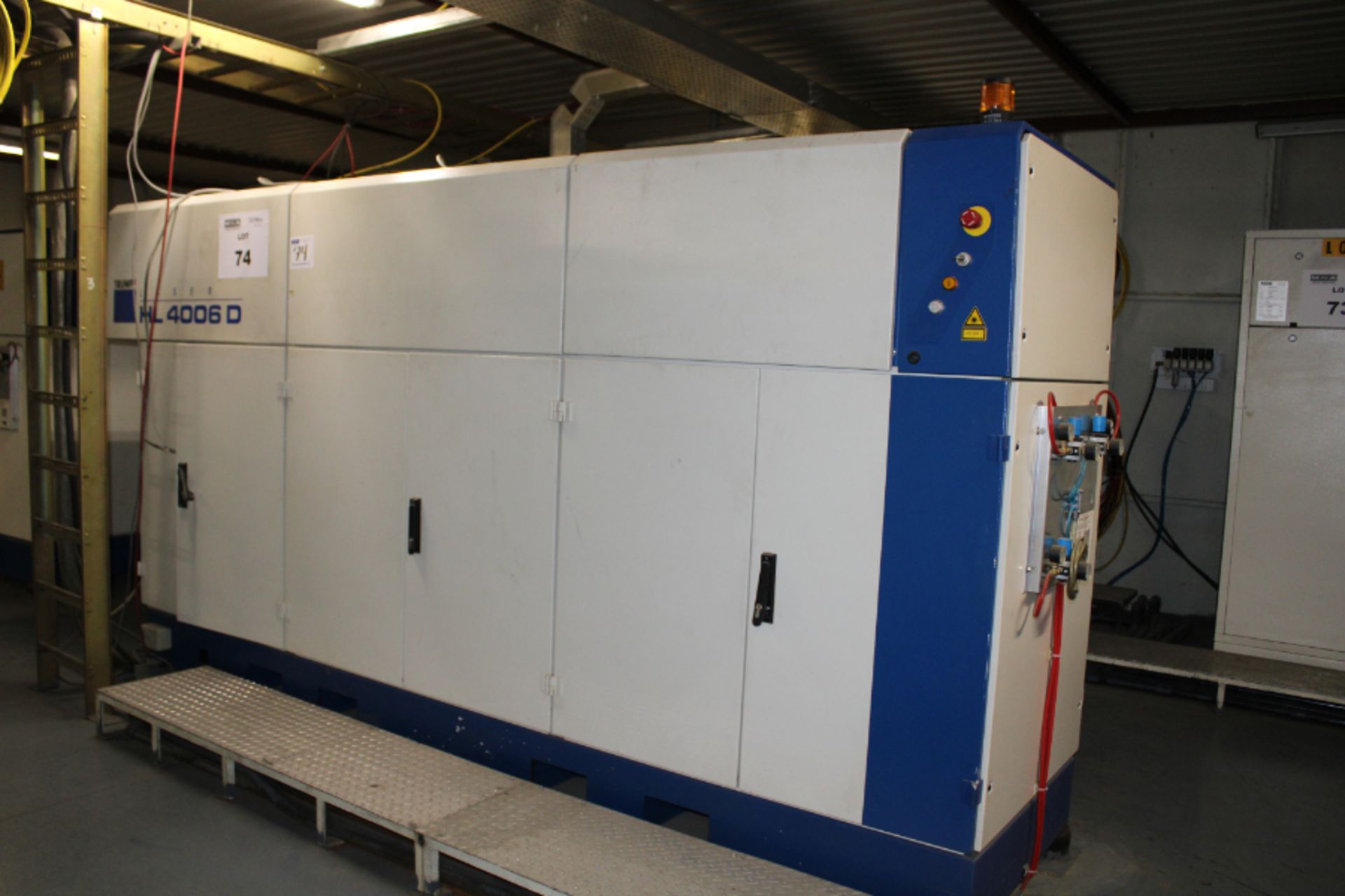 Trumpf HL4006D CNC Laser Machine, Includes (2) Soldering Heads, (2) Micro Wire Feeders, New 2003 - Image 3 of 12