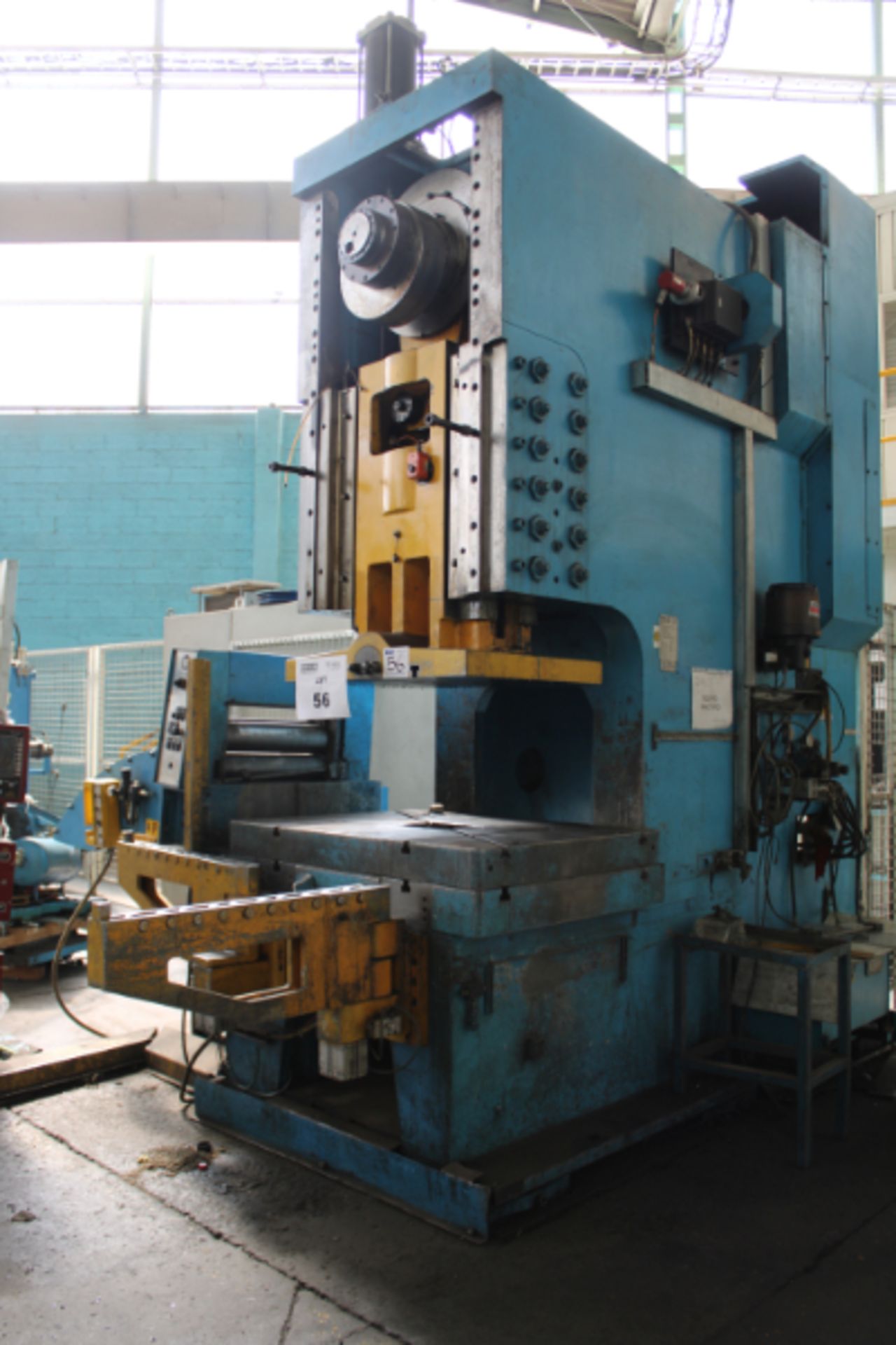 281 Ton Heilbronn Rep 250 Gap Frame Single Column Eccentric Press, New 2001