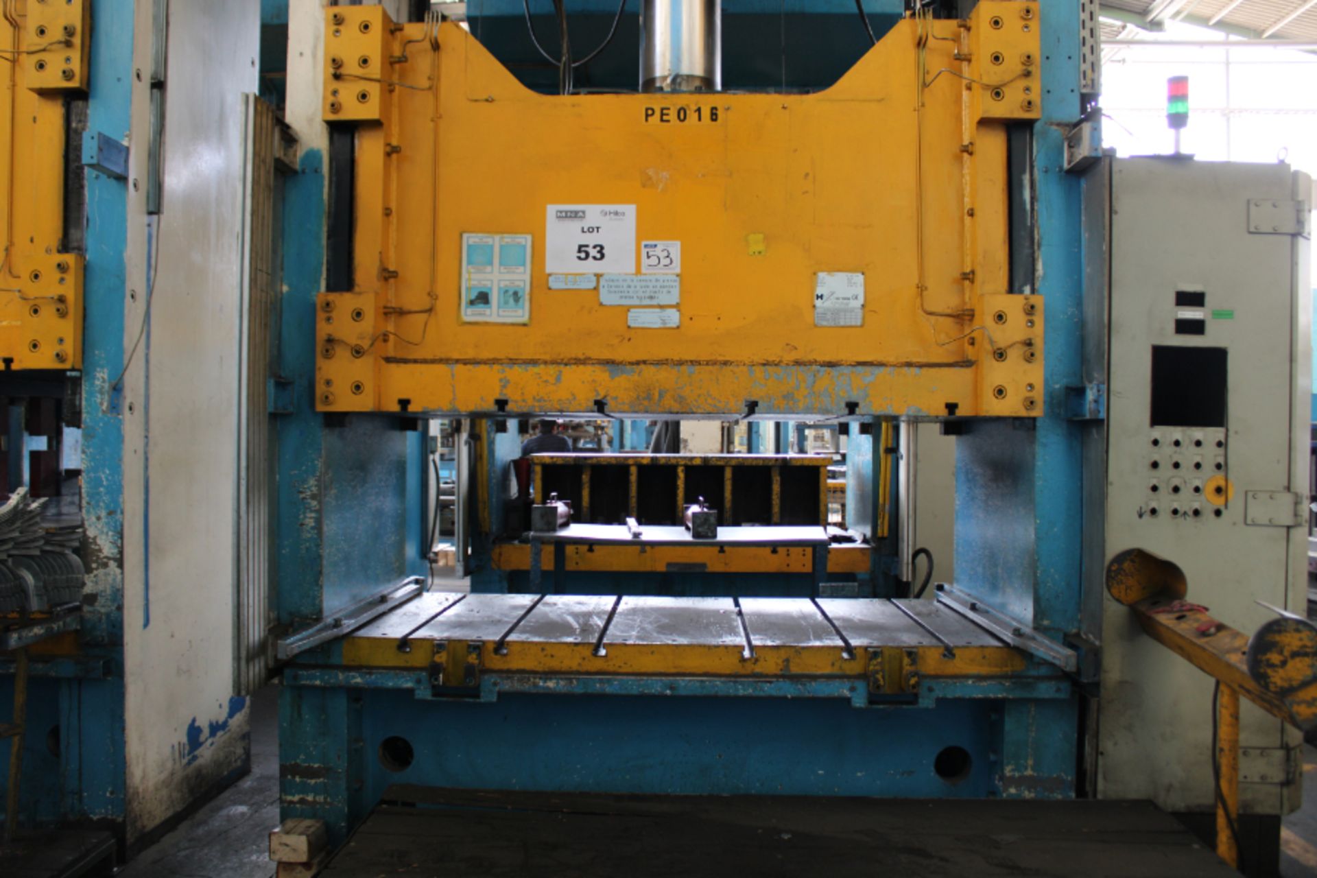224 US Ton Hartmann Machinenbau RP 200-2000 Single Ram Mechanical Press, New 2005 - Image 4 of 6