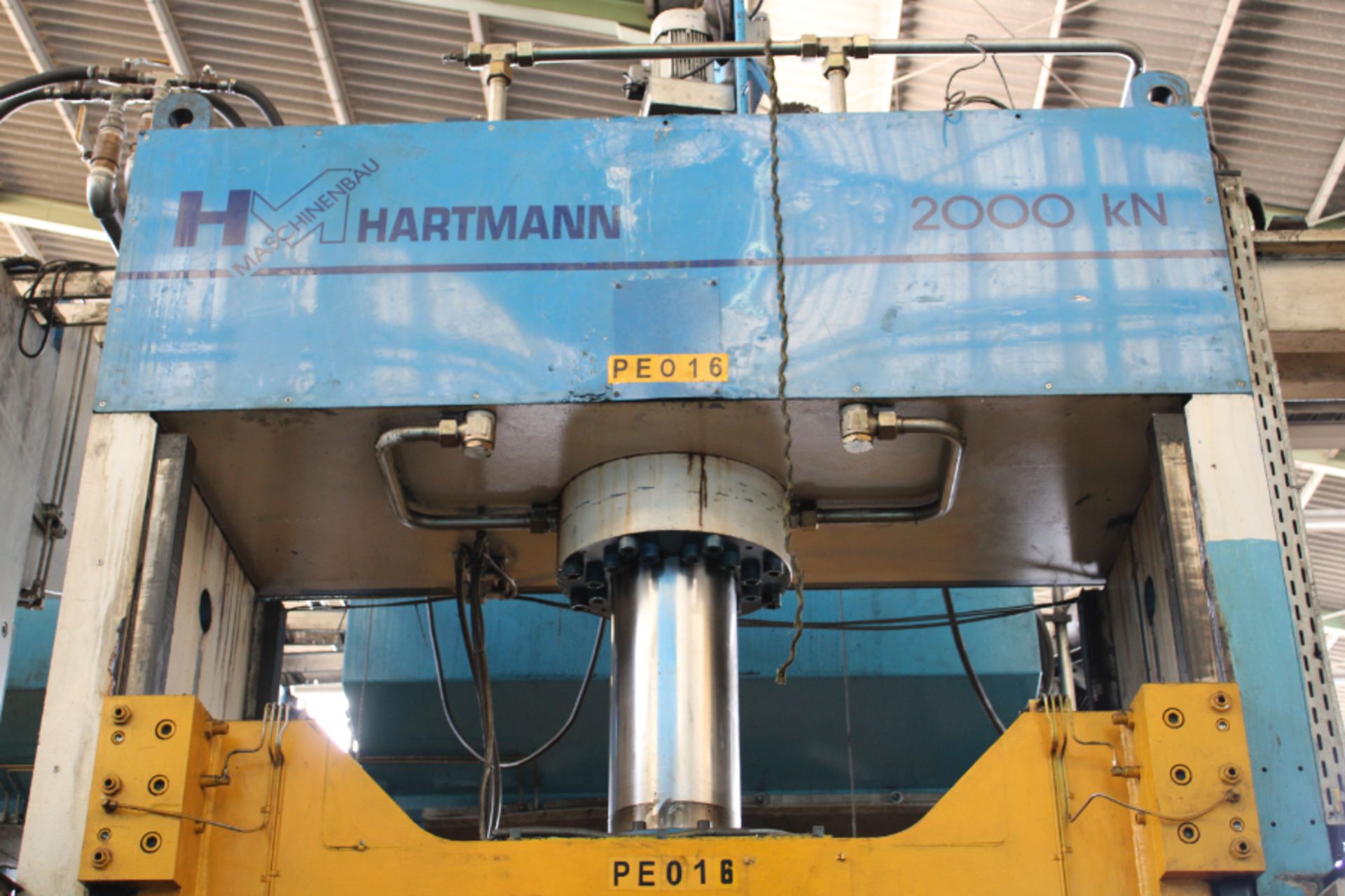 224 US Ton Hartmann Machinenbau RP 200-2000 Single Ram Mechanical Press, New 2005 - Image 3 of 6