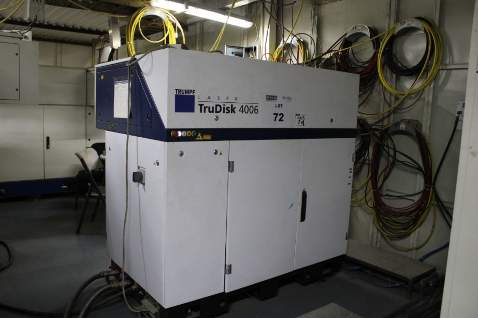 Trumpf Trudisk 4006 CNC Laser Machine, 4000W (5) Soldering Heads, (5) Micro Wire Feeders, New 2015