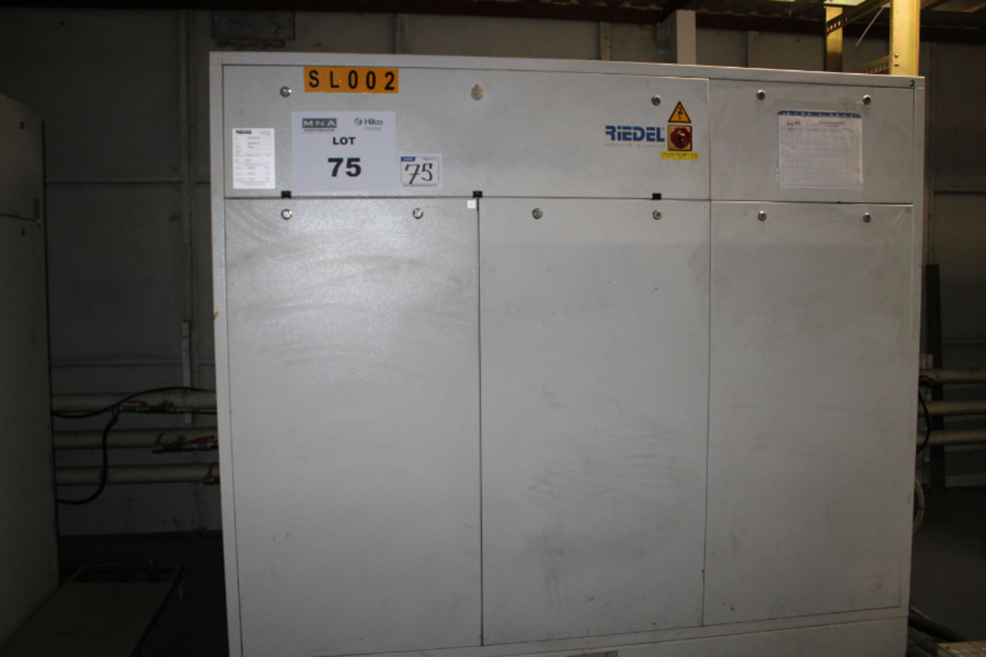 Riedel TW2-2215-001 Water Cooling Chiller, s/n 742994, New 2003 - Image 2 of 4