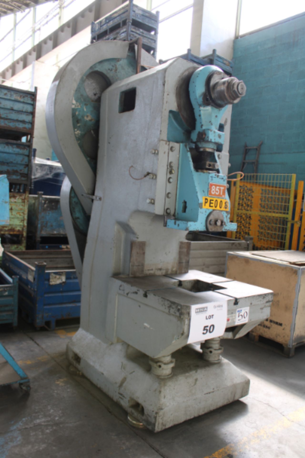 85 Ton Metalurgica Souza Ltda (MSL Maquina Limeira) P.E. ENG 85 Gap Frame Press, New 2001 - Image 2 of 5