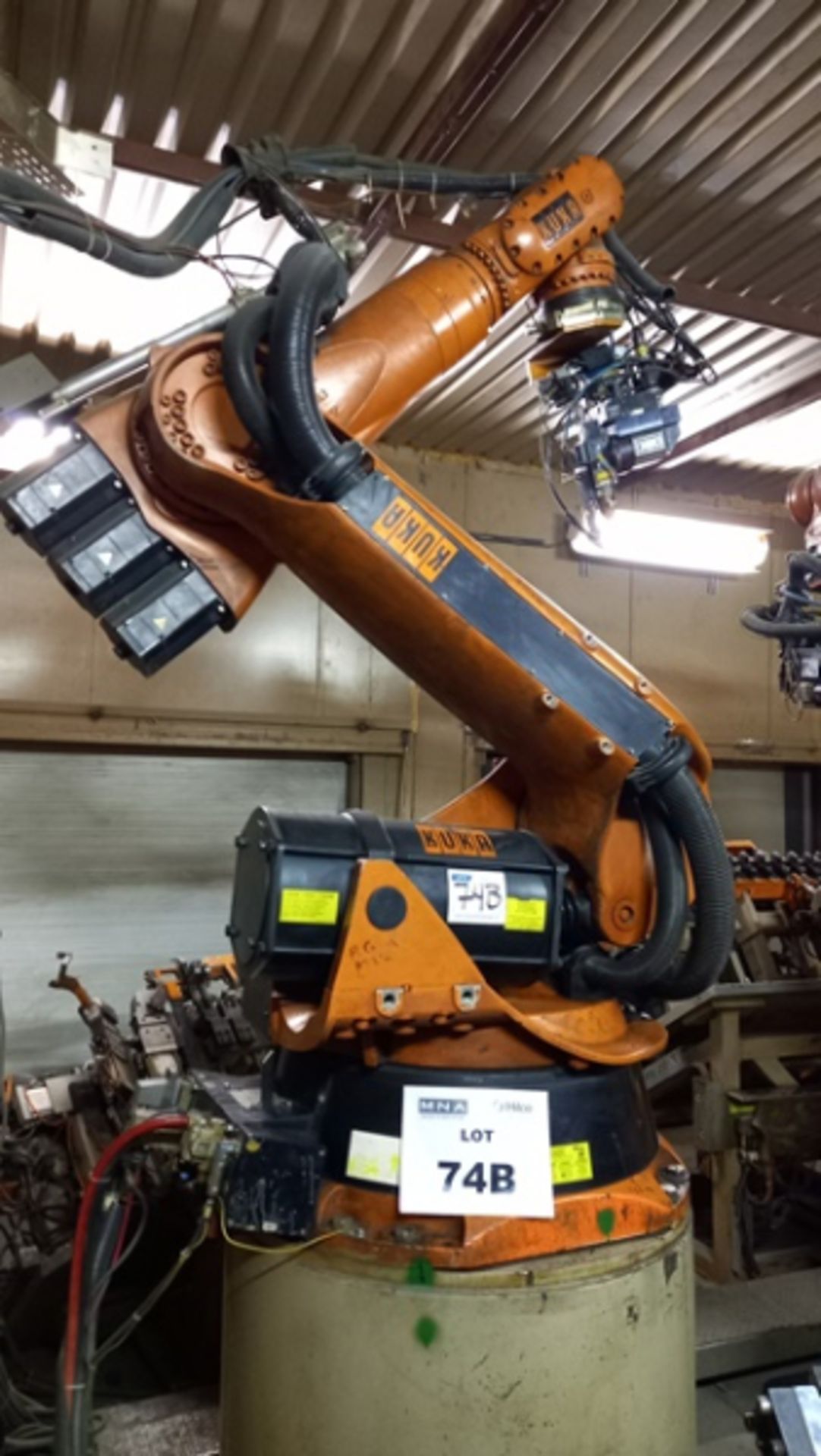 Kuka KR-210 Robot, Maximum Reach: 2,700 mm, Rated Payload: 210 Kg, with Robot Controller, New 2003 - Image 3 of 6