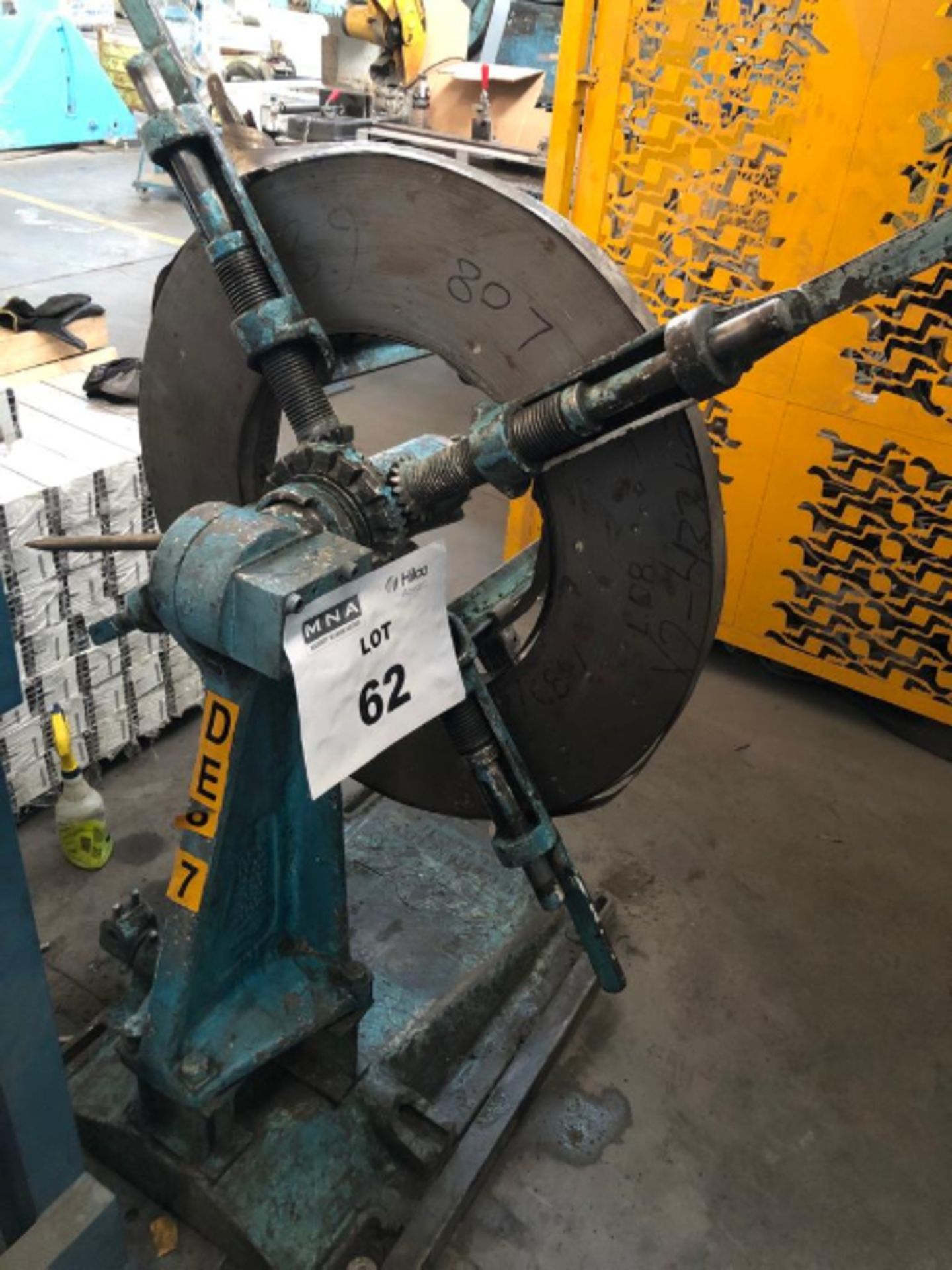 COE Press Equipment Roll Uncoiler: Capacity: 4,000 Lb, Mandrel Width: 24", Coil ID 20" - Image 4 of 4
