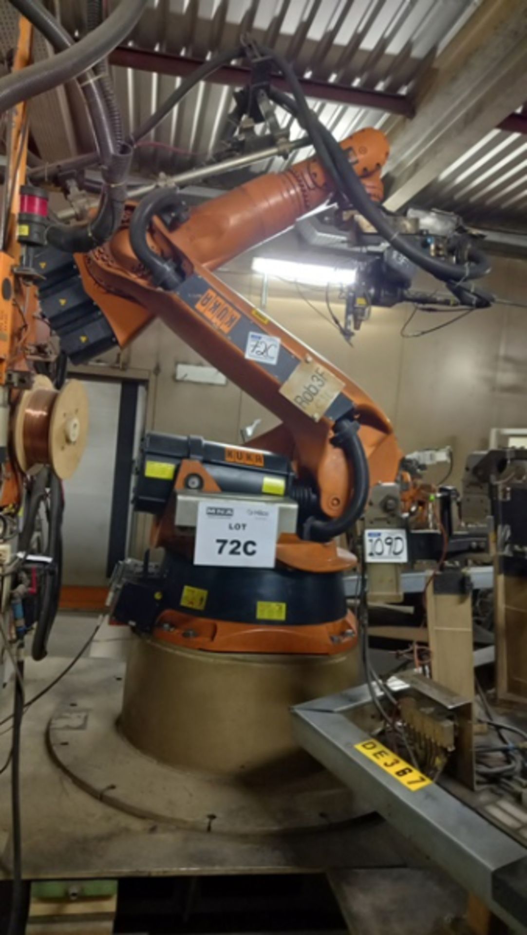 Kuka KR-2150L130 Robot, Maximum Reach: 2,900 mm, Rated Payload: 130 Kg, New 2003 - Image 2 of 7