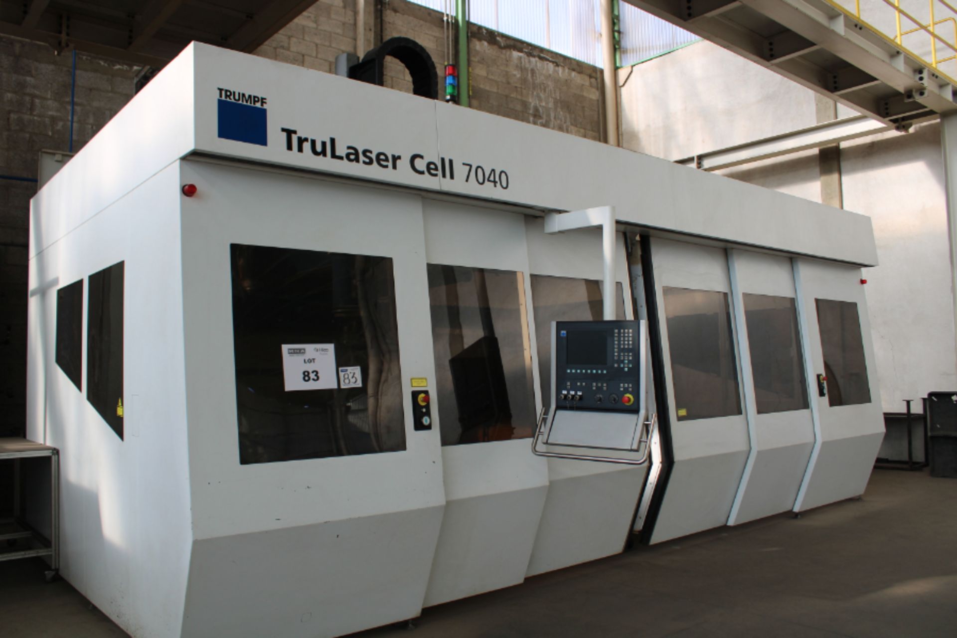 Trumpf Trulaser Cell 7040 3D Laser Cutter, 4000 W, 85 KVA, New 2017