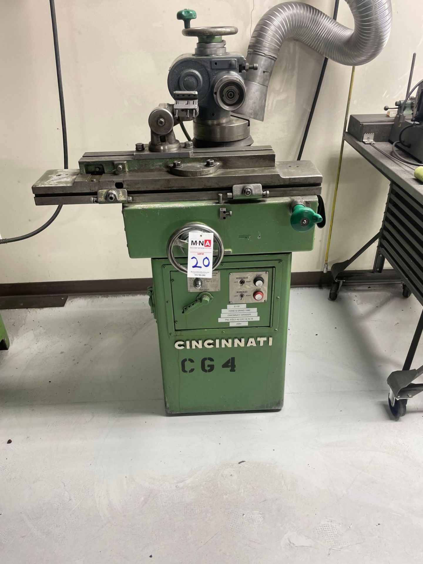 Cincinnati 4549-3 Tool & Cutter Grinder, s/n 6D1P5L-24 - Image 4 of 6