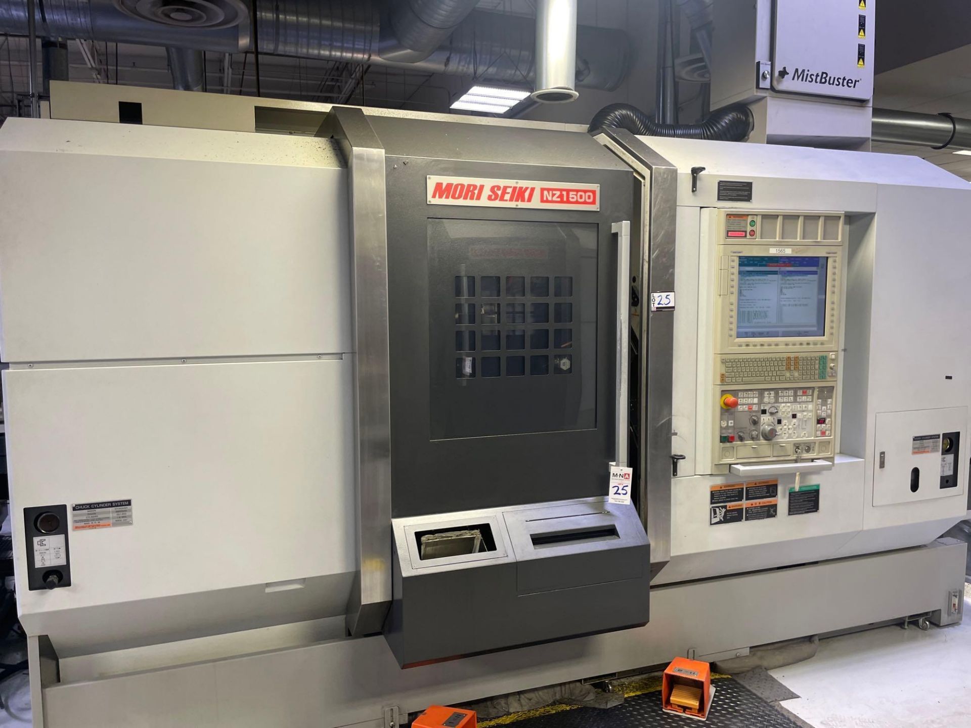 Mori Seiki NZ1500T2Y, Dual Turret 16 station, s/n NZ150JJ0158, New 2010