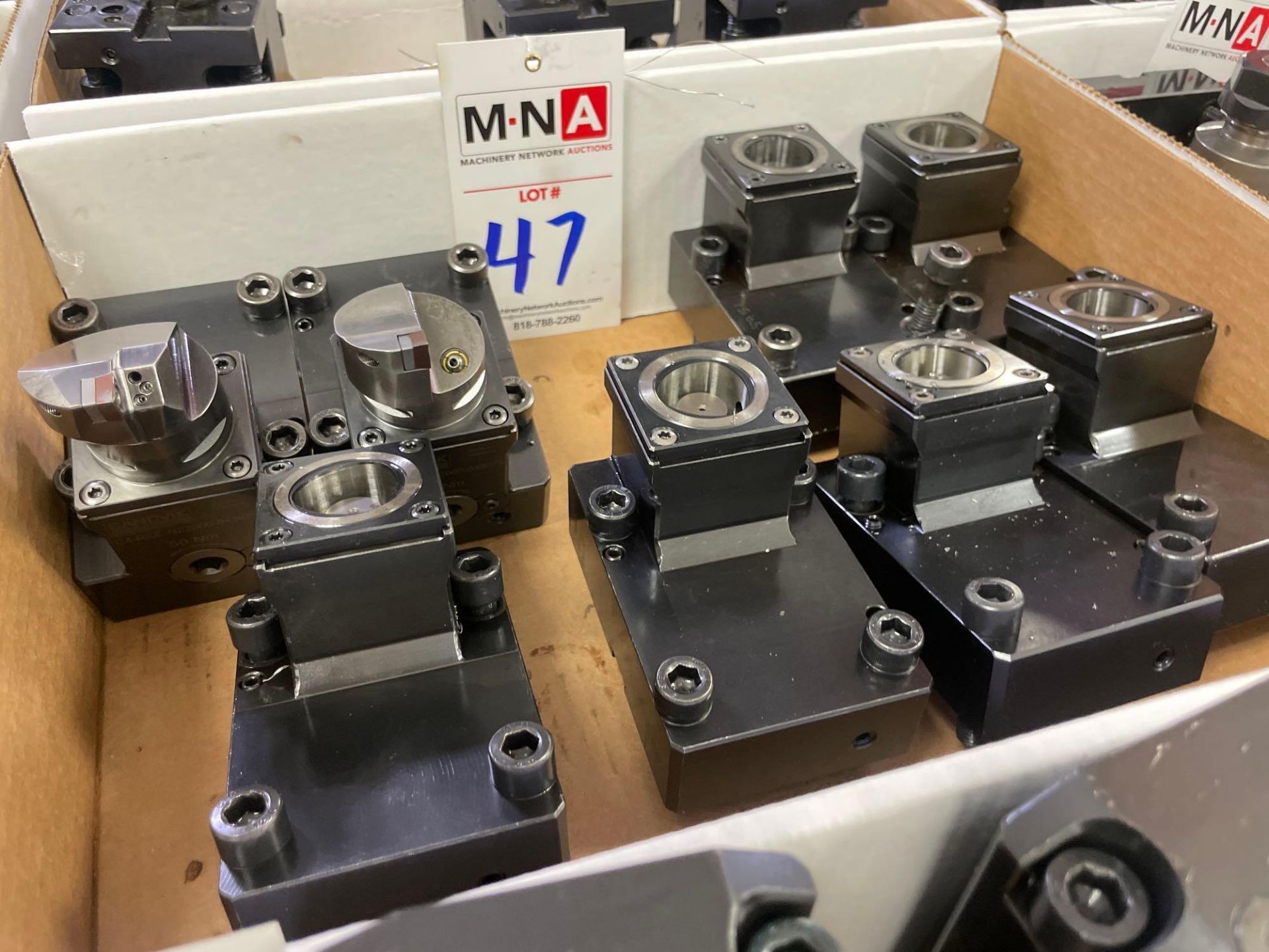 (8) X-Axis Static Tool Holders with Capto Heads for Mori Seiki NZ1500 - Image 3 of 4