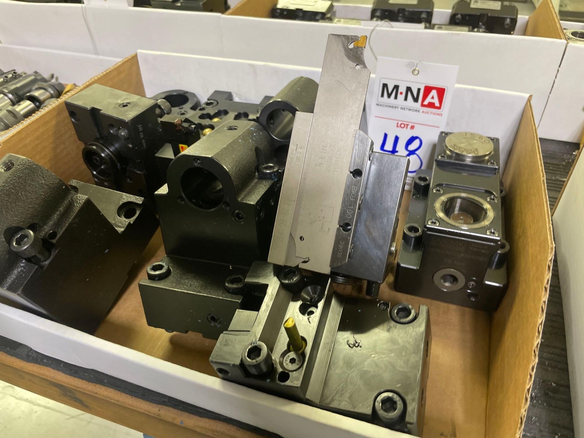 (8) X-Axis Static Tool Holders for Mori Seiki NZ1500