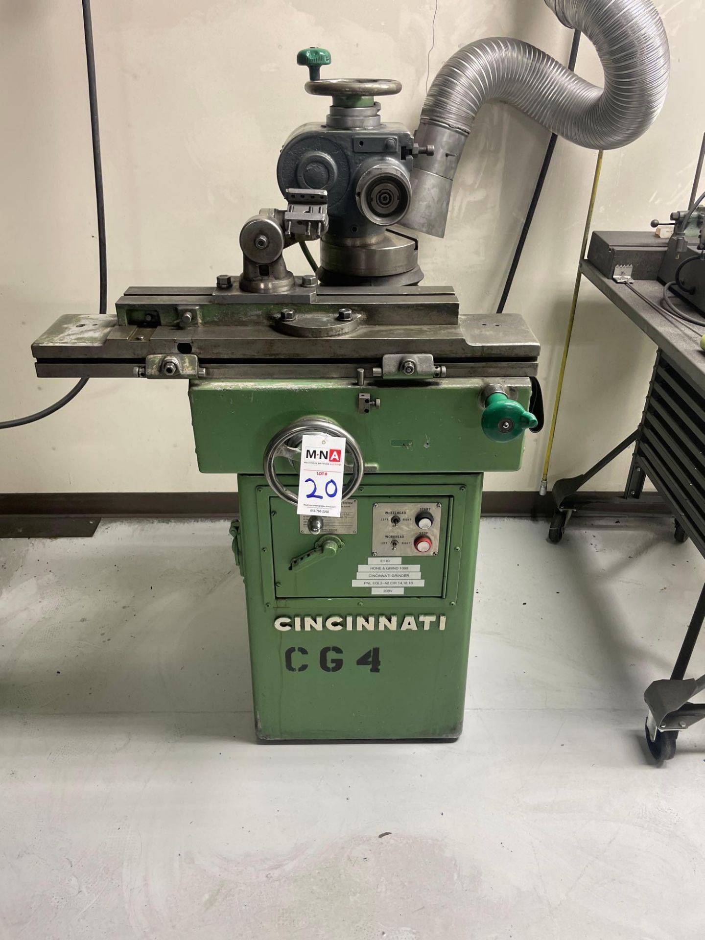 Cincinnati 4549-3 Tool & Cutter Grinder, s/n 6D1P5L-24