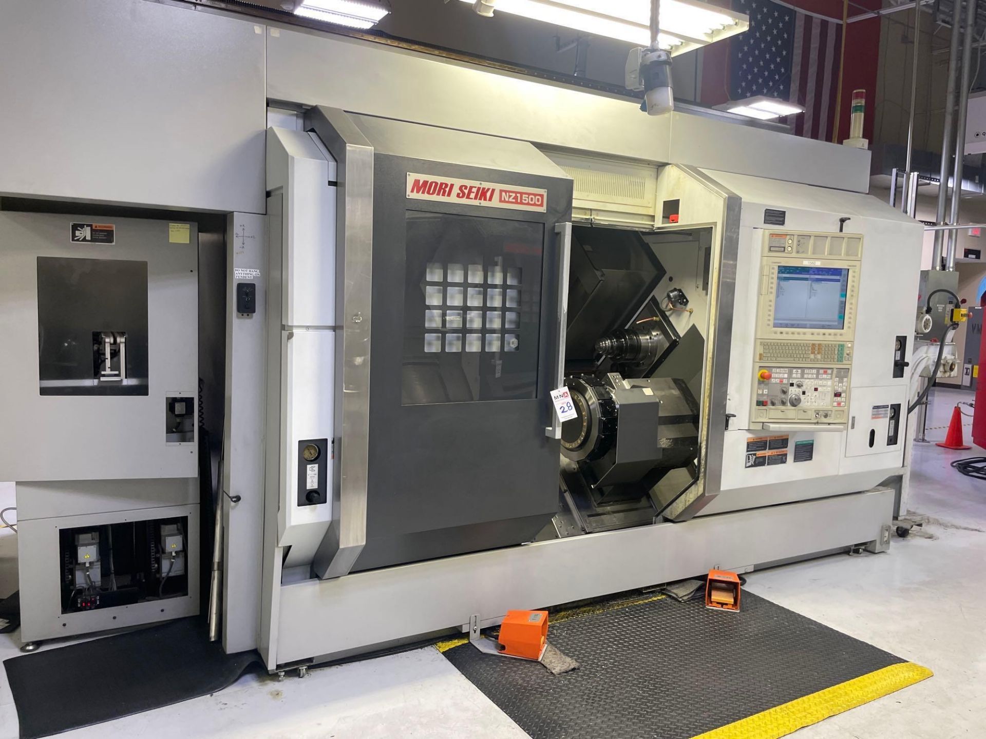 Mori Seiki NZ1500T2Y, 16 Position Dual Turret, s/n NZ150JJ 0157, New 2011 - Image 4 of 14