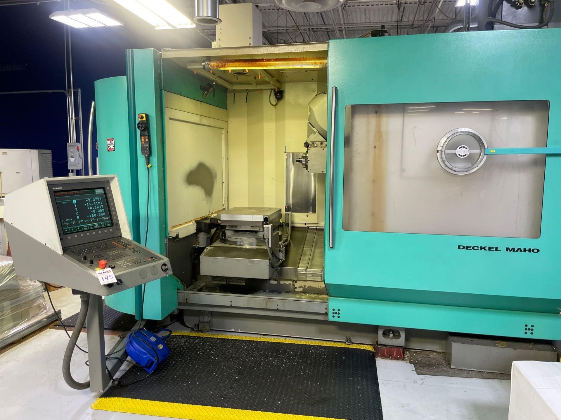 DMG DMC60U 5-Axis Machining Center, Heidenhain Ctrl., 60 ATC,  CAT-40, 14K RPM, CTS, New 2000 - Image 8 of 9