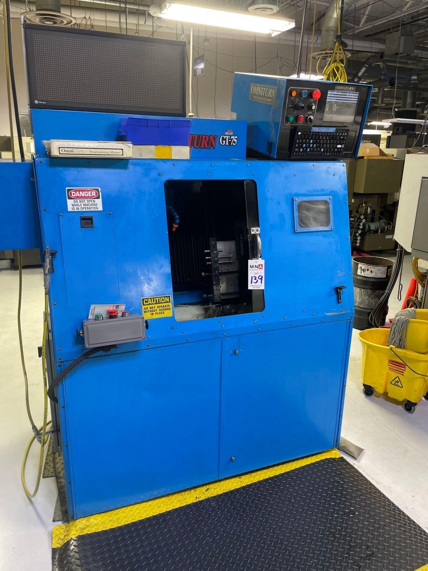 OmniTurn GT-75 Gang Tool CNC Turning Center, s/n 2288G34 - Image 3 of 7