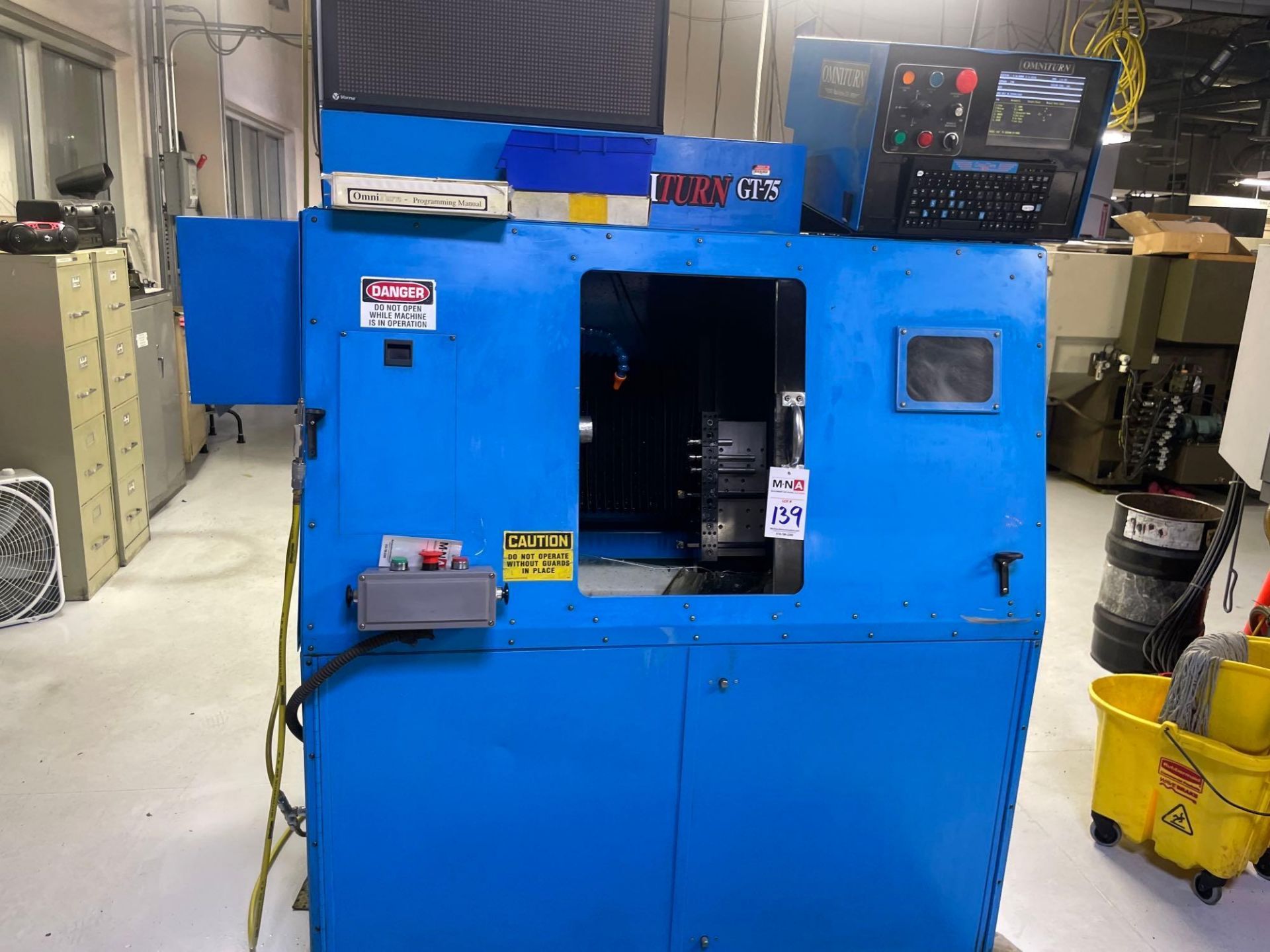 OmniTurn GT-75 Gang Tool CNC Turning Center, s/n 2288G34 - Image 2 of 7