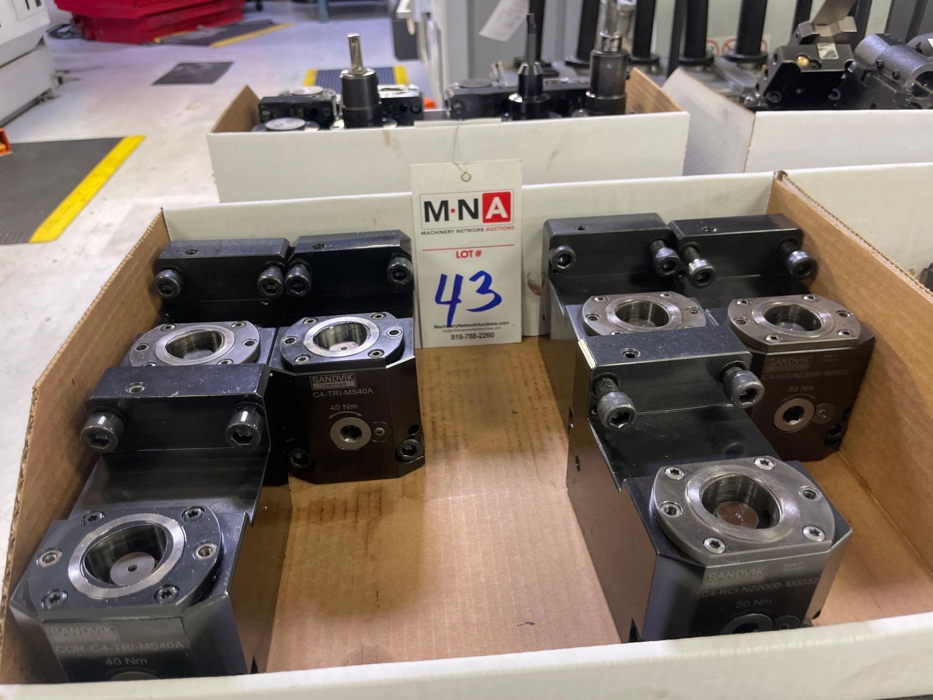 (6) Z-Axis Static Tool Holders for Mori Seiki NZ1500