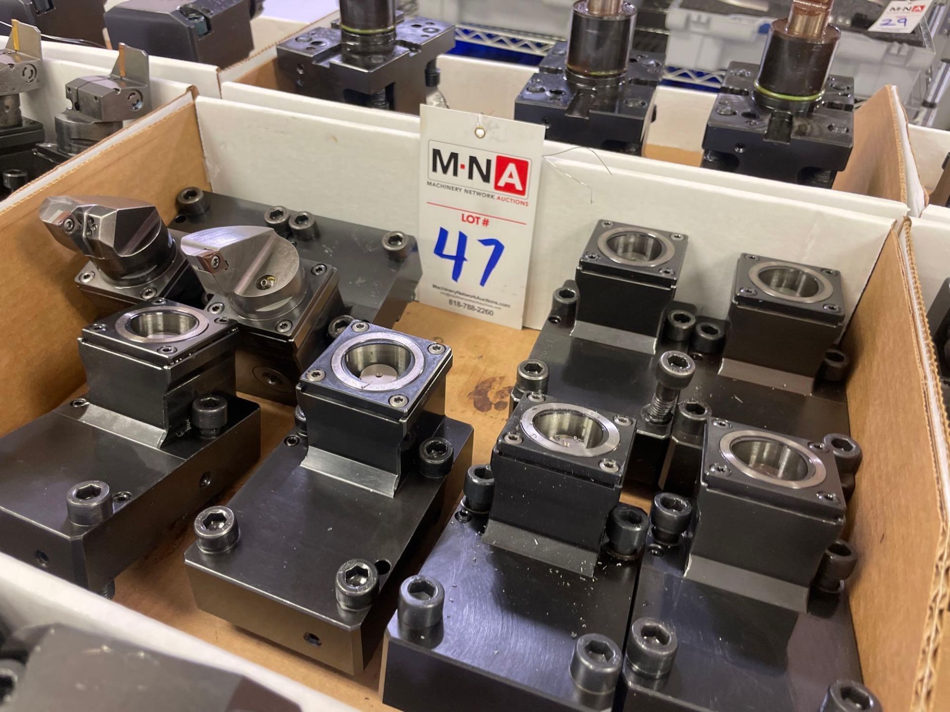 (8) X-Axis Static Tool Holders with Capto Heads for Mori Seiki NZ1500 - Image 2 of 4