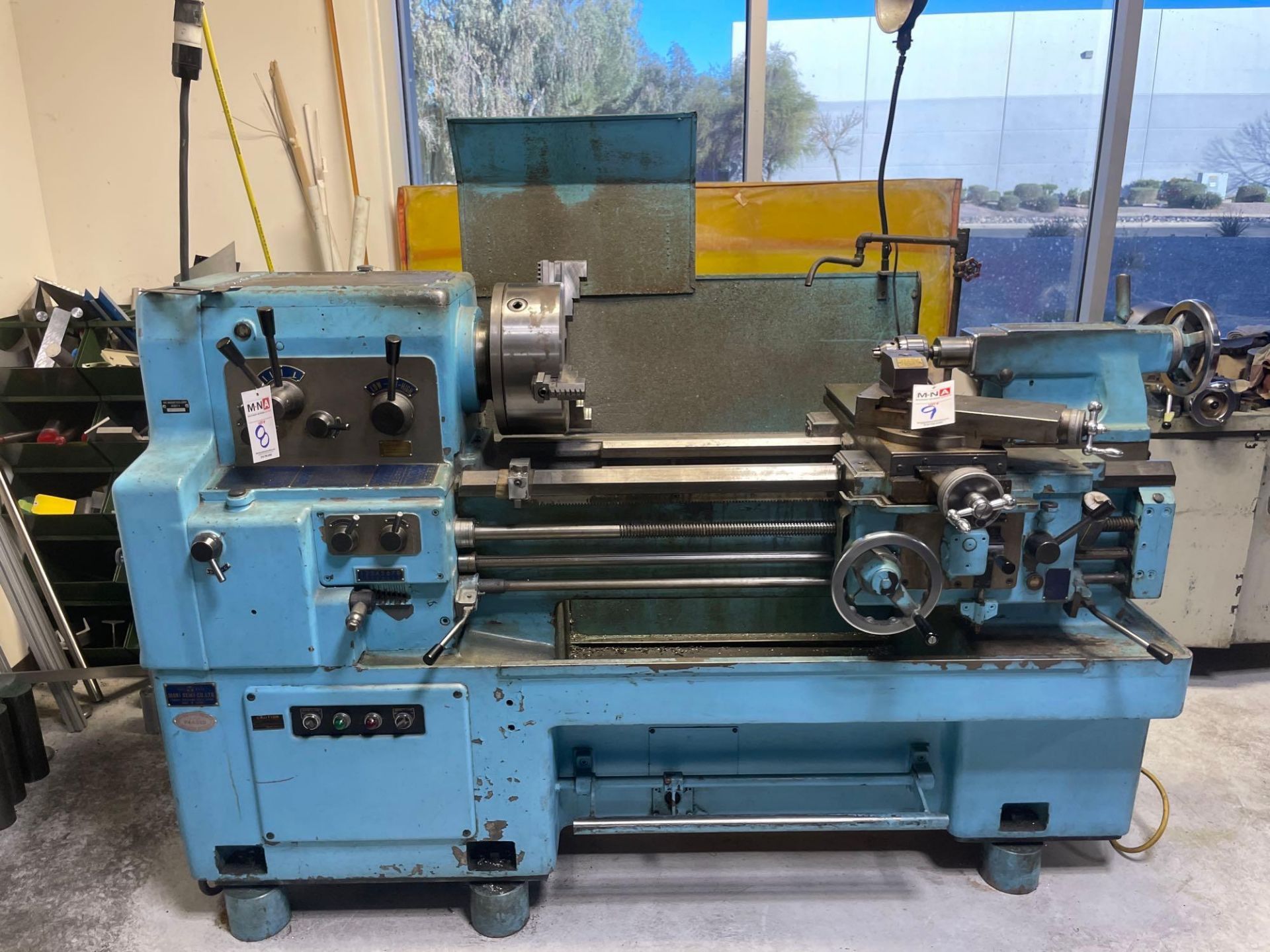 Mori Seiki MS- 850 Engine Lathe, 12” 3 Jaw Chuck, s/n 10500 *KDK Tool Post Sold Separate* - Image 2 of 8