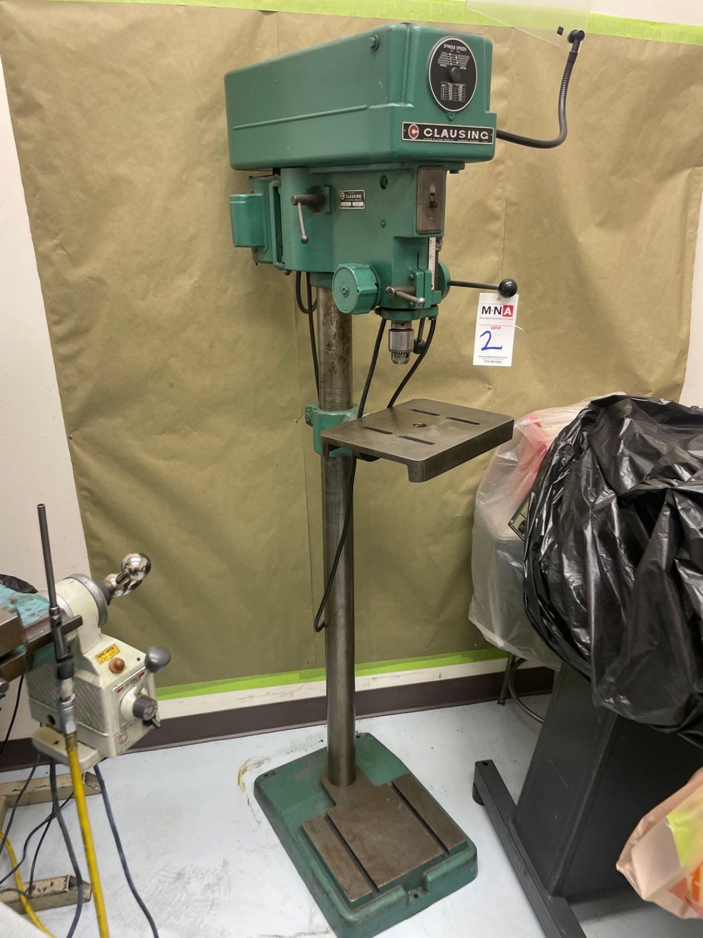 Clausing 165C 16" Floor Model Drill Press, s/n 111127 - Image 4 of 6